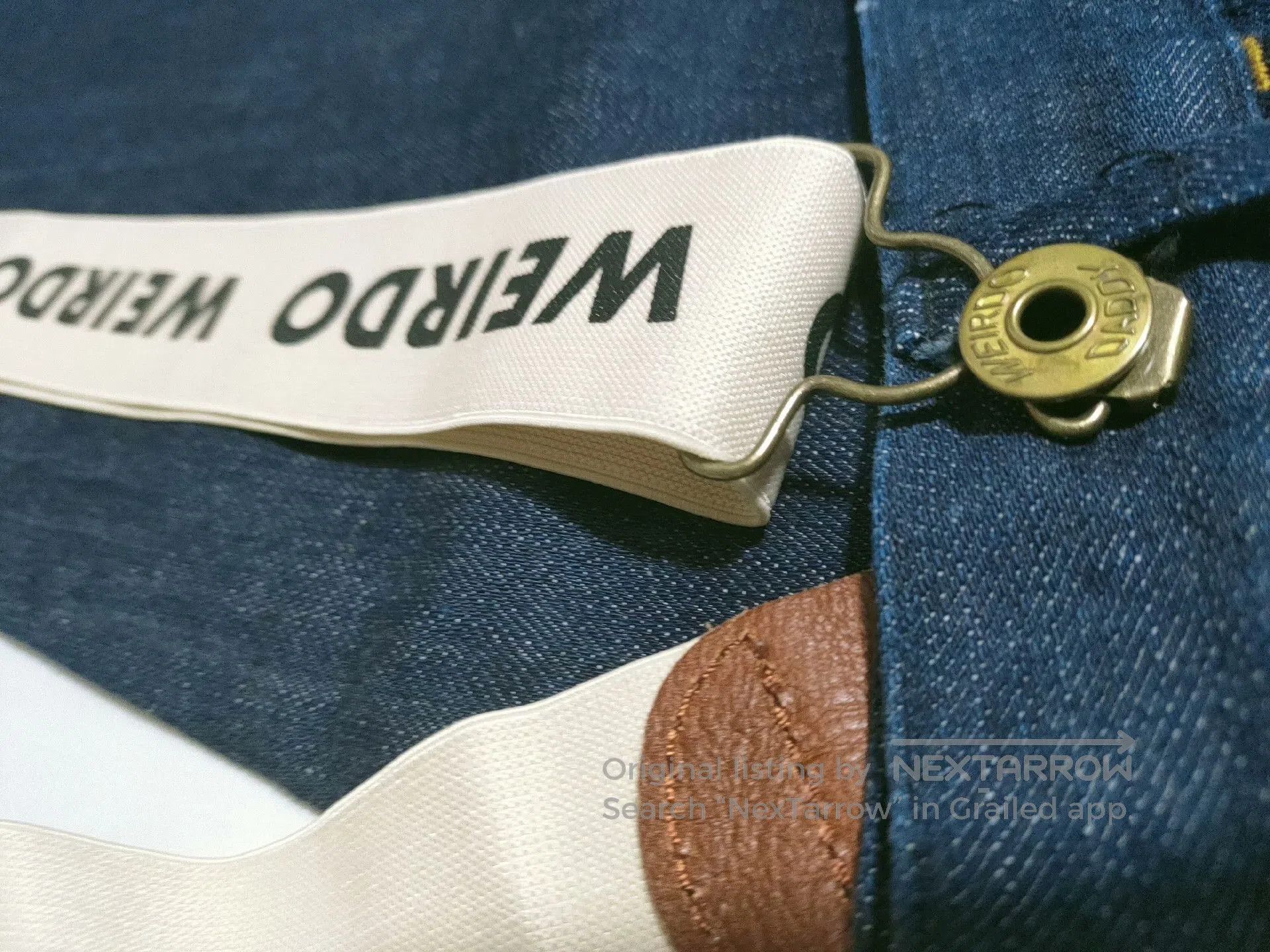 Vintage Gladhand Weirdo Denim Overalls. Size US 34 / EU 50 - 6 Thumbnail