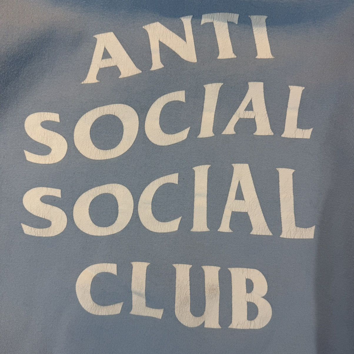 Anti Social Social Club Anti Social Social Club Hoodie 2017 Sky Is Falling Baby Blue Size US L / EU 52-54 / 3 - 2 Thumbnail