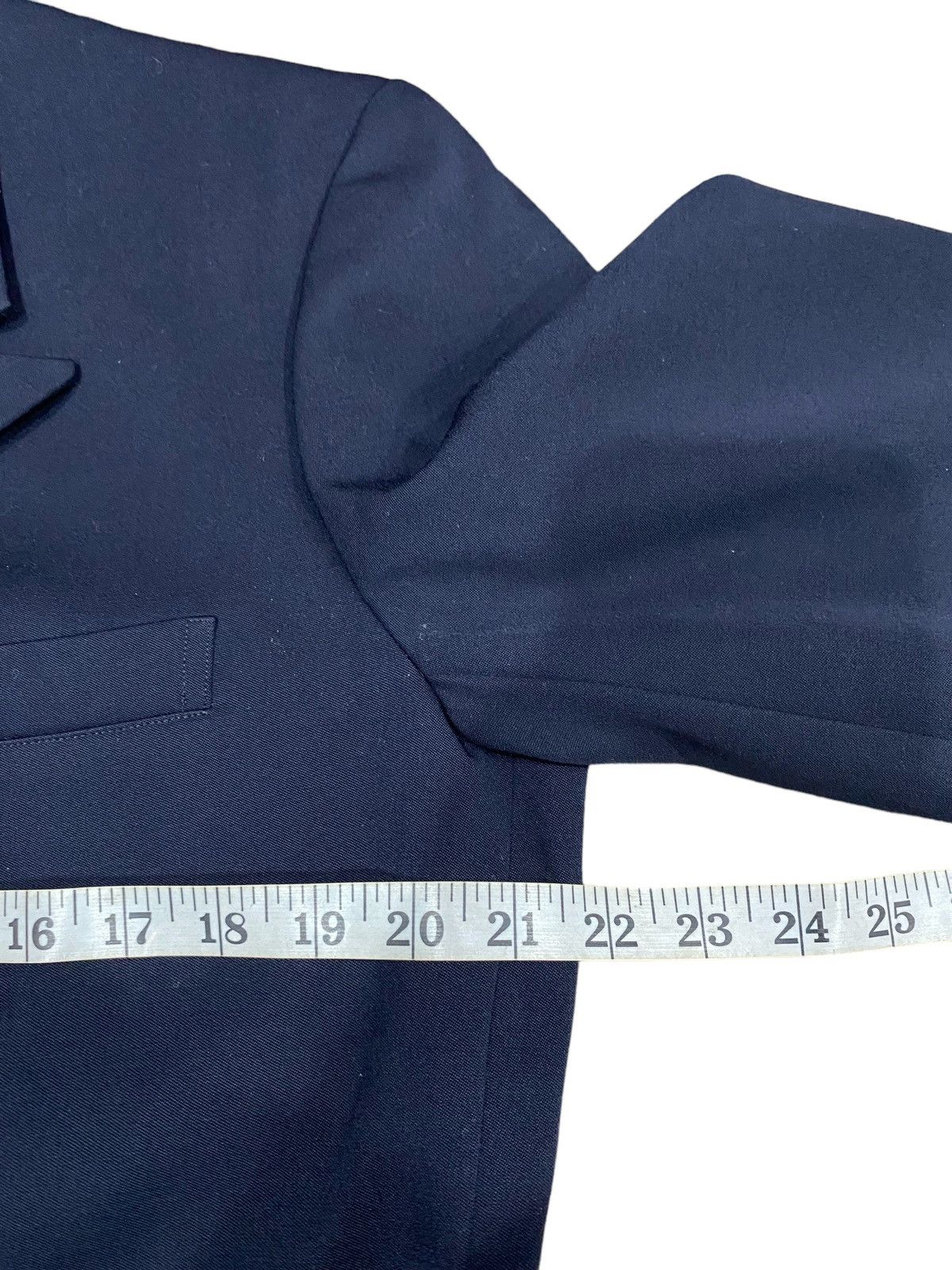 Yohji Yamamoto Vtg🔥iconic YOHJI YAMAMOTO Pour Homme Pocket Blazer Jacket Size 38S - 20 Thumbnail