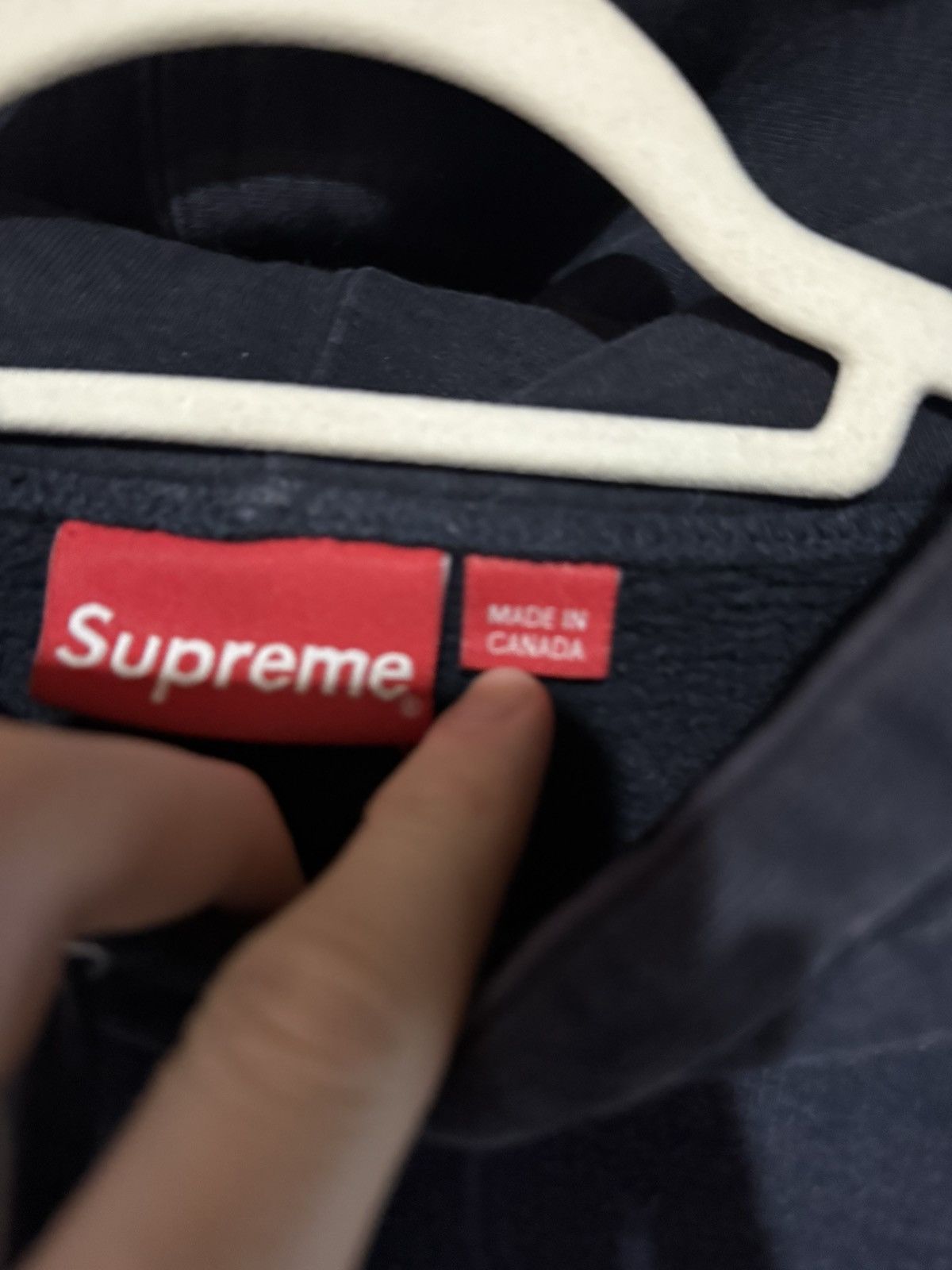 Supreme Supreme FW20 Enterprises Hooded Sweatshirt in Navy/Brown Size US L / EU 52-54 / 3 - 4 Thumbnail