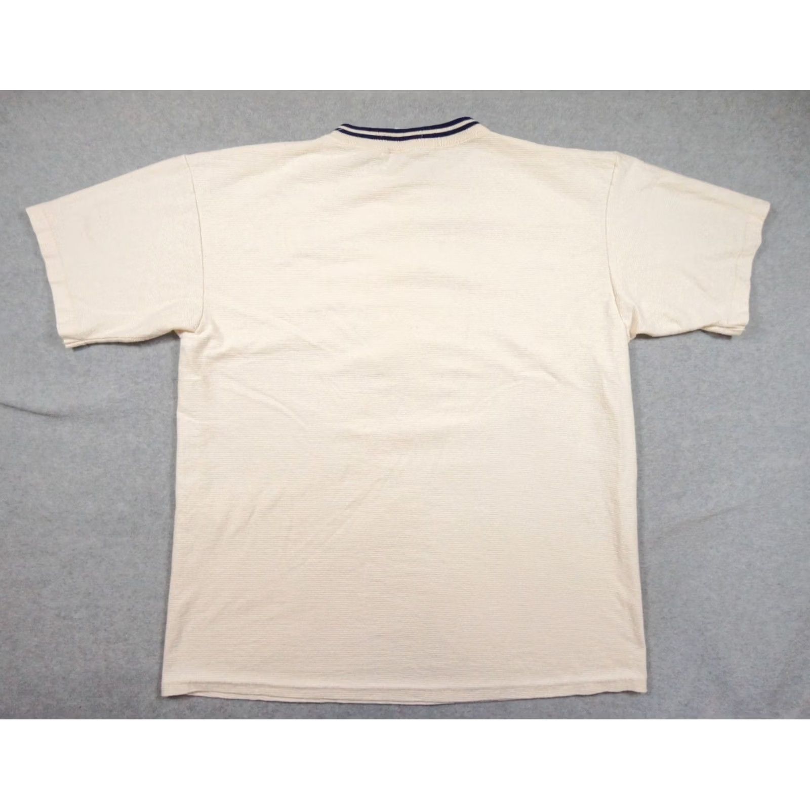 Vintage VINTAGE Cal Cru Shirt Mens XLarge Beige Crewneck 90s Single Stitch Tee Palm Springs USA Size US XL / EU 56 / 4 - 5 Thumbnail