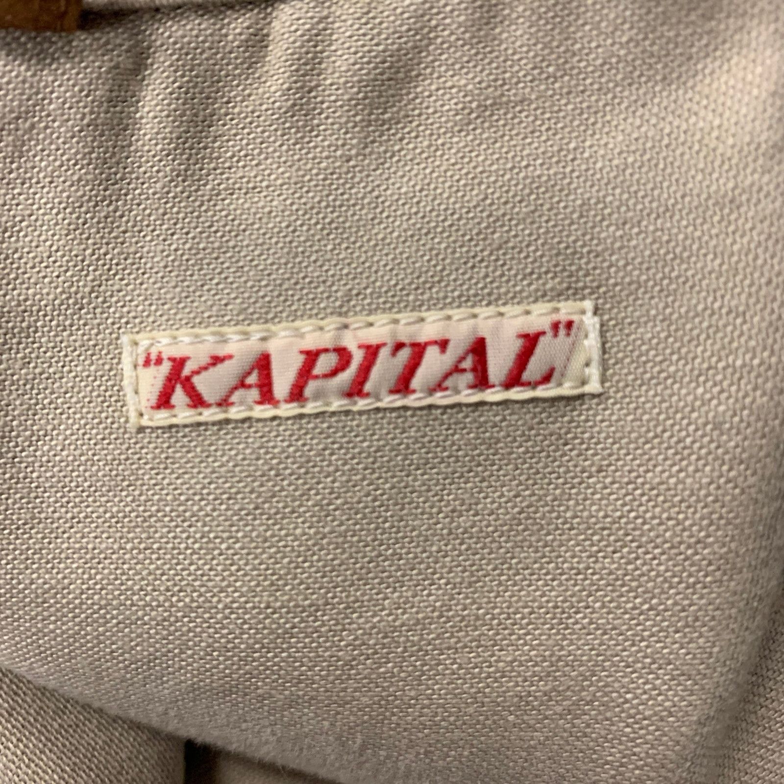 Kapital KAPITAL Size M Khaki Cotton Hooded Jacket Size US M / EU 48-50 / 2 - 5 Thumbnail