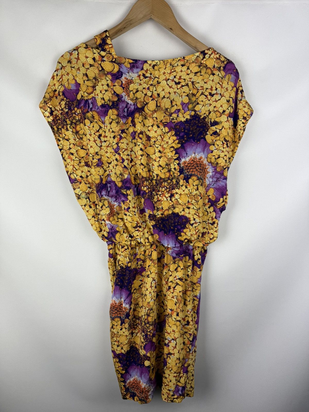 Cavalli Class Roberto Cavalli Class Ladies Overprinted Assymetrical Dress Size S / US 4 / IT 40 - 16 Thumbnail