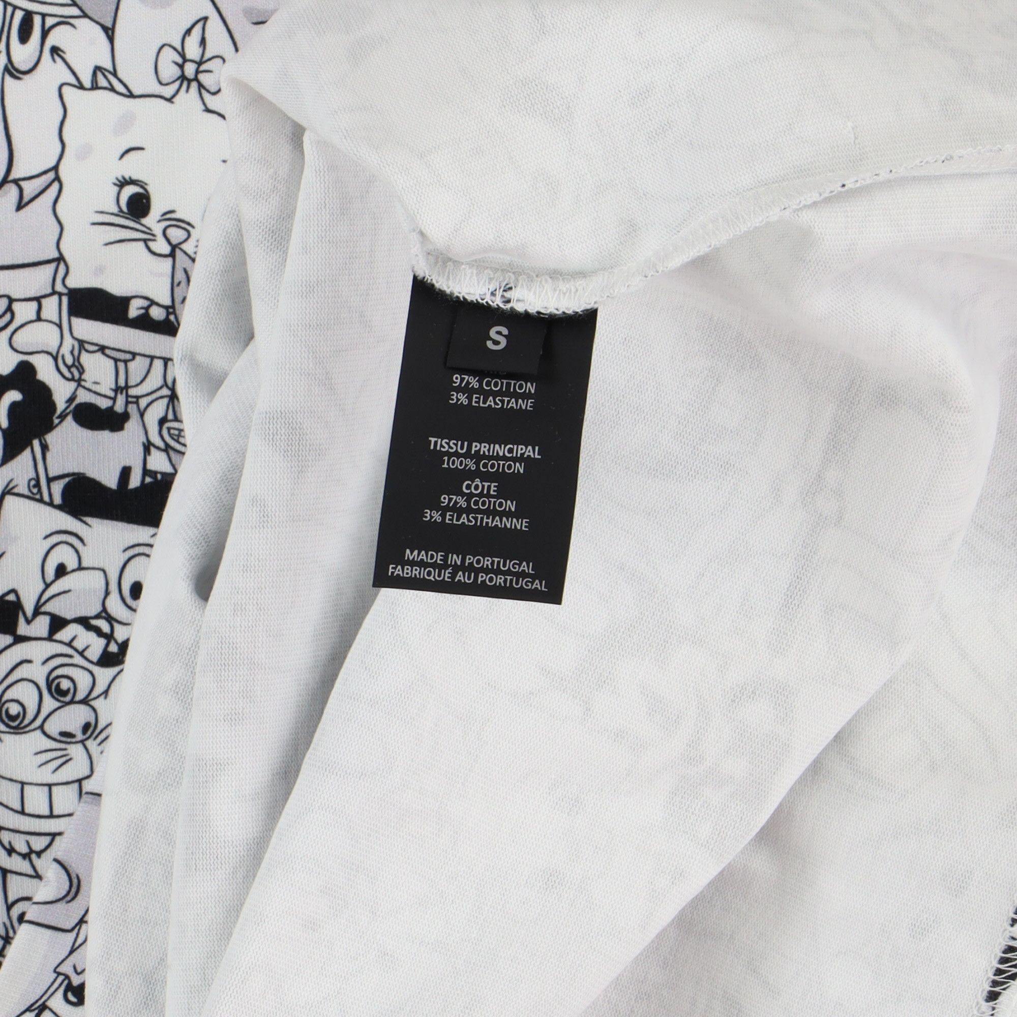 Vetements Monochrome Cartoon Mania Oversized T-Shirt Size S / US 4 / IT 40 - 7 Thumbnail