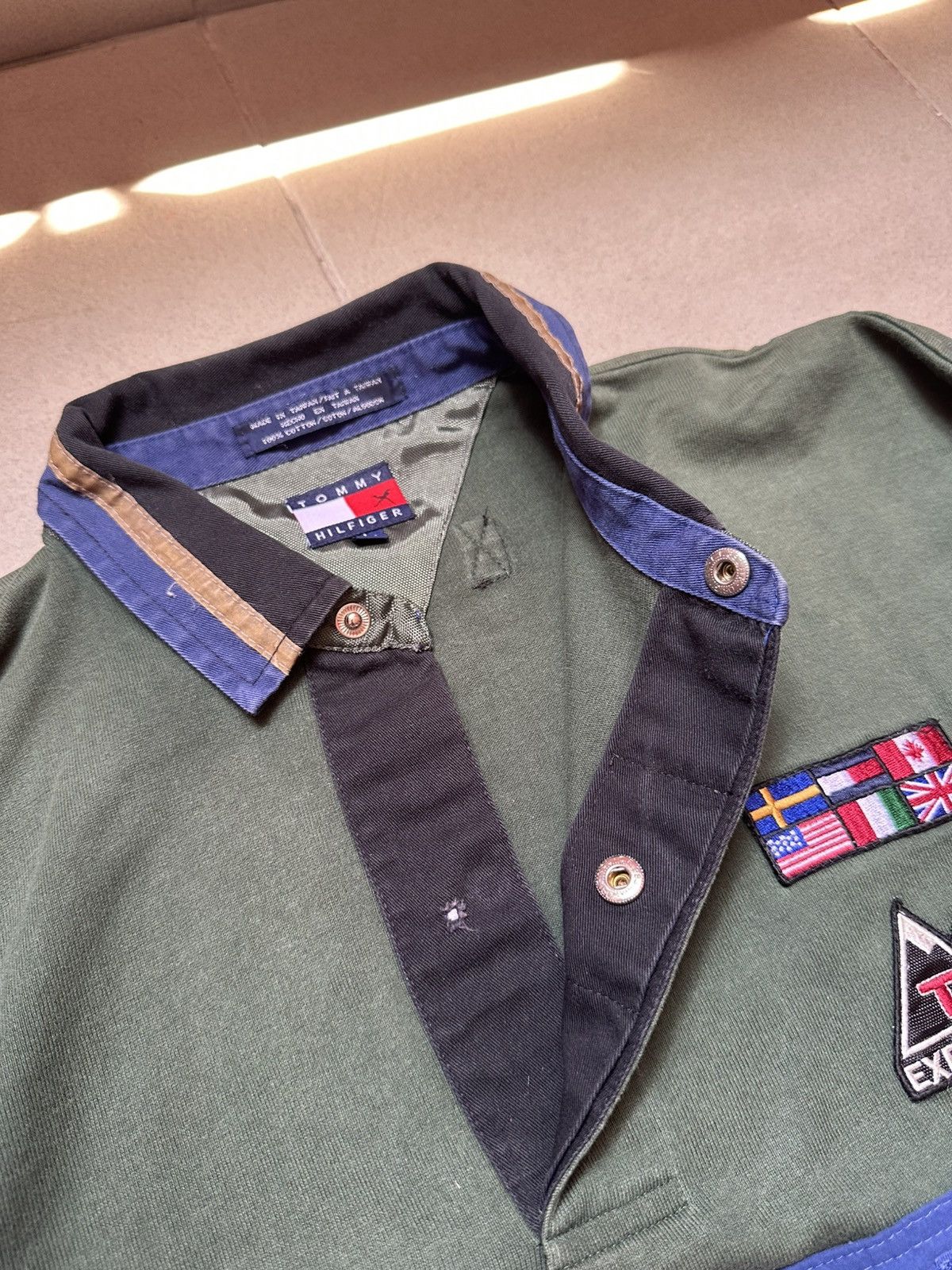 Tommy Hilfiger Vintage Tommy Hilfiger Sailing Polo Size US L / EU 52-54 / 3 - 7 Thumbnail