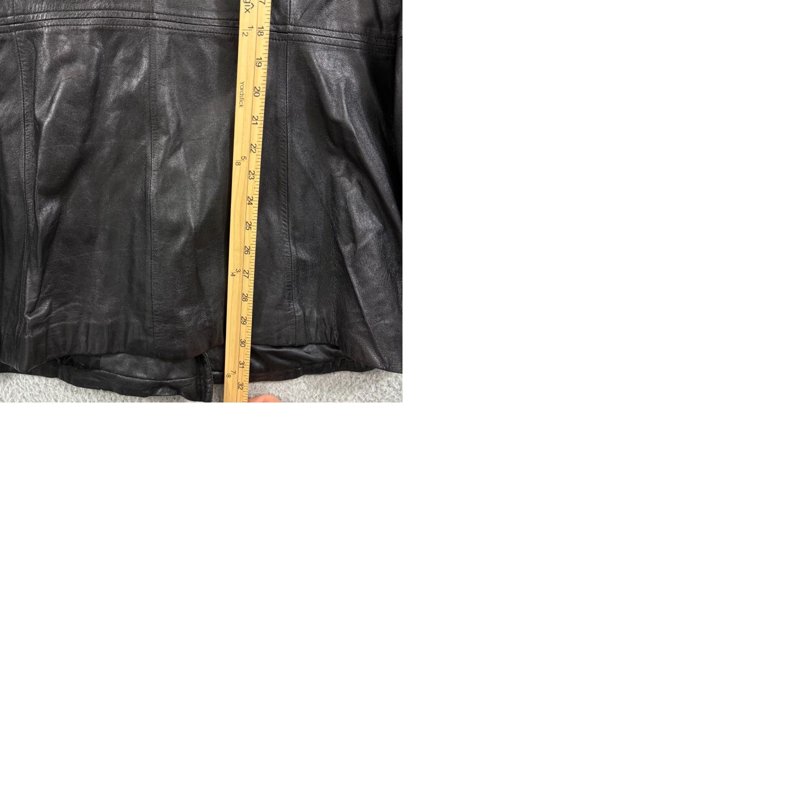 Ferrari VTG Jacqueline Ferrari Jacket Women Large Double Breasted 80s Lambskin Leather Size L / US 10 / IT 46 - 9 Thumbnail