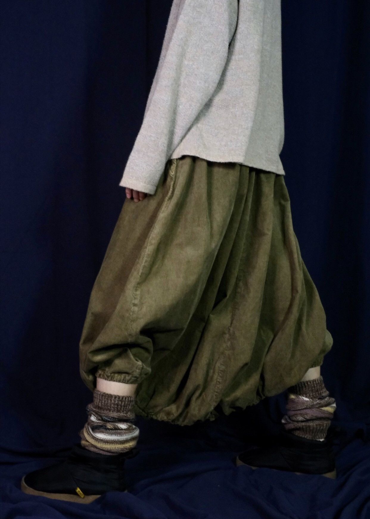 Kapital KAPITAL Hirata Kazuhiro khaki brown corduroy lantern pants Size 25" / US 0 / IT 36 - 6 Thumbnail