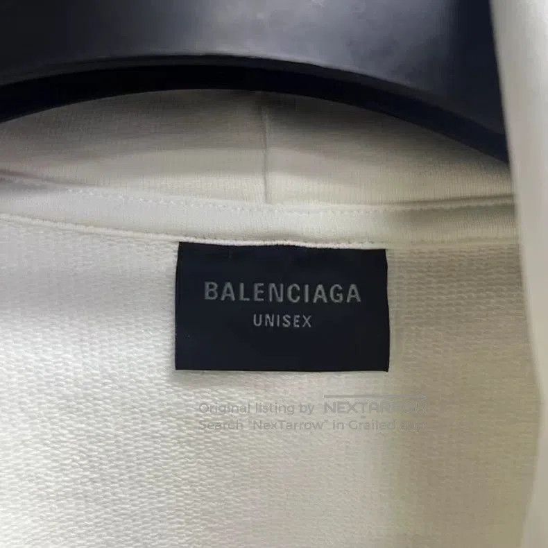 Balenciaga Balenciaga 2024 White Letter Zip Hoodie. Size US S / EU 44-46 / 1 - 4 Thumbnail