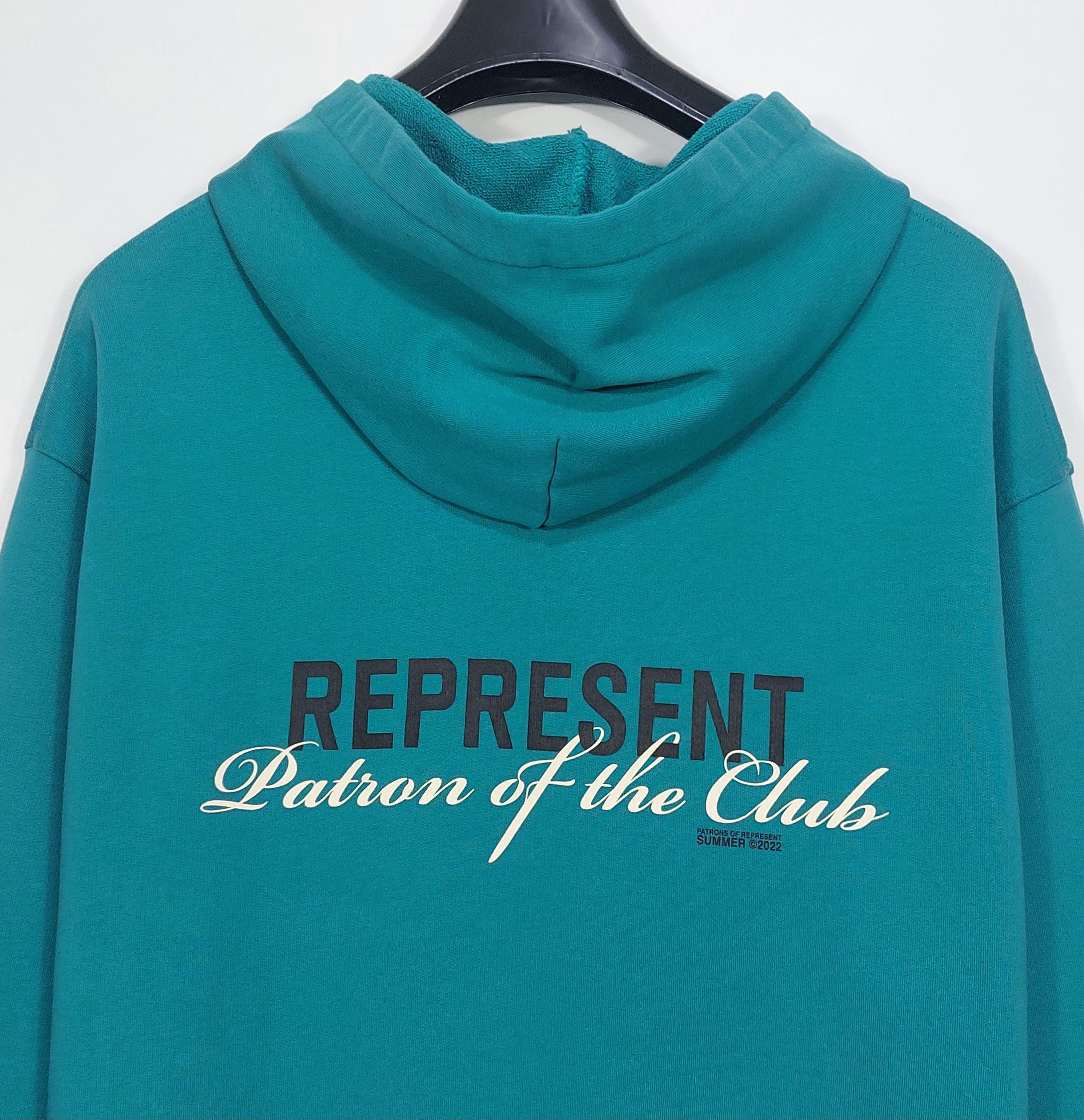 Represent Clo. patron of the club hoodie - teal green L Size US L / EU 52-54 / 3 - 10 Thumbnail