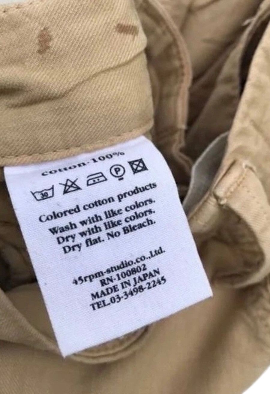 45rpm 45rpm Japan Casual Trousers Streetwear Fashion Pants Size US 30 / EU 46 - 8 Thumbnail