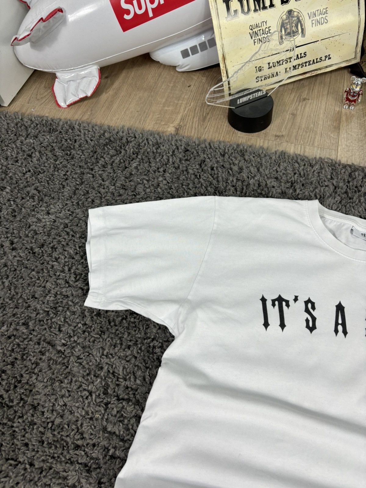 Designer × Trapstar London Drill Trapstar White T-Shirt Tee Its A Secret Swag Y2K Size US M / EU 48-50 / 2 - 5 Thumbnail