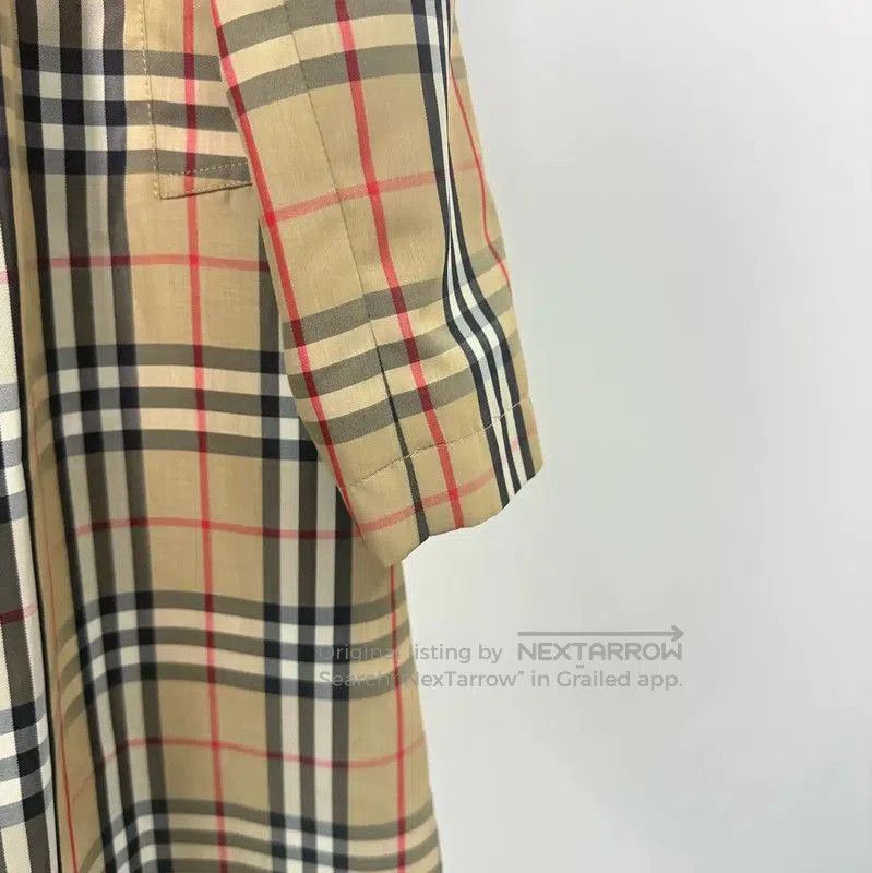 Burberry Burberry Colorblock Cotton Women's Trench Coat. Size M / US 6-8 / IT 42-44 - 6 Thumbnail