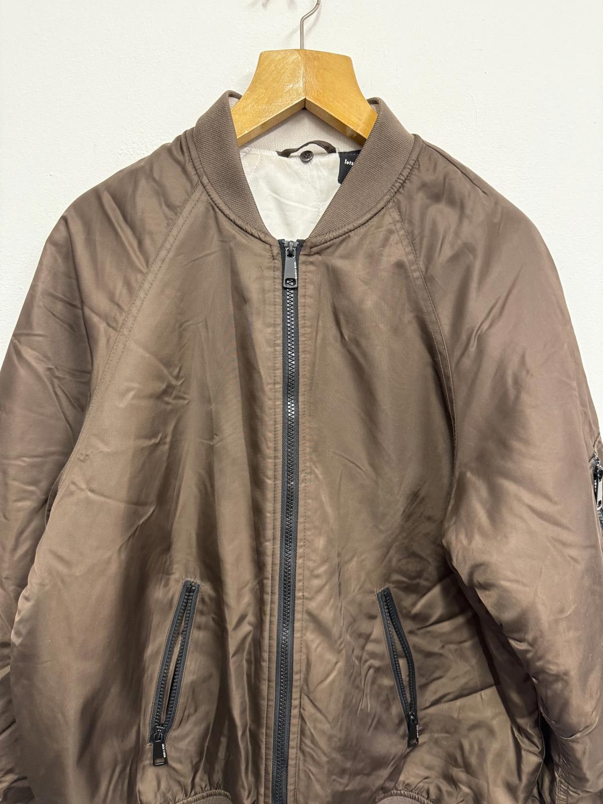 Other Brown Bomber Jacket with Zip Pockets Size US M / EU 48-50 / 2 - 3 Thumbnail