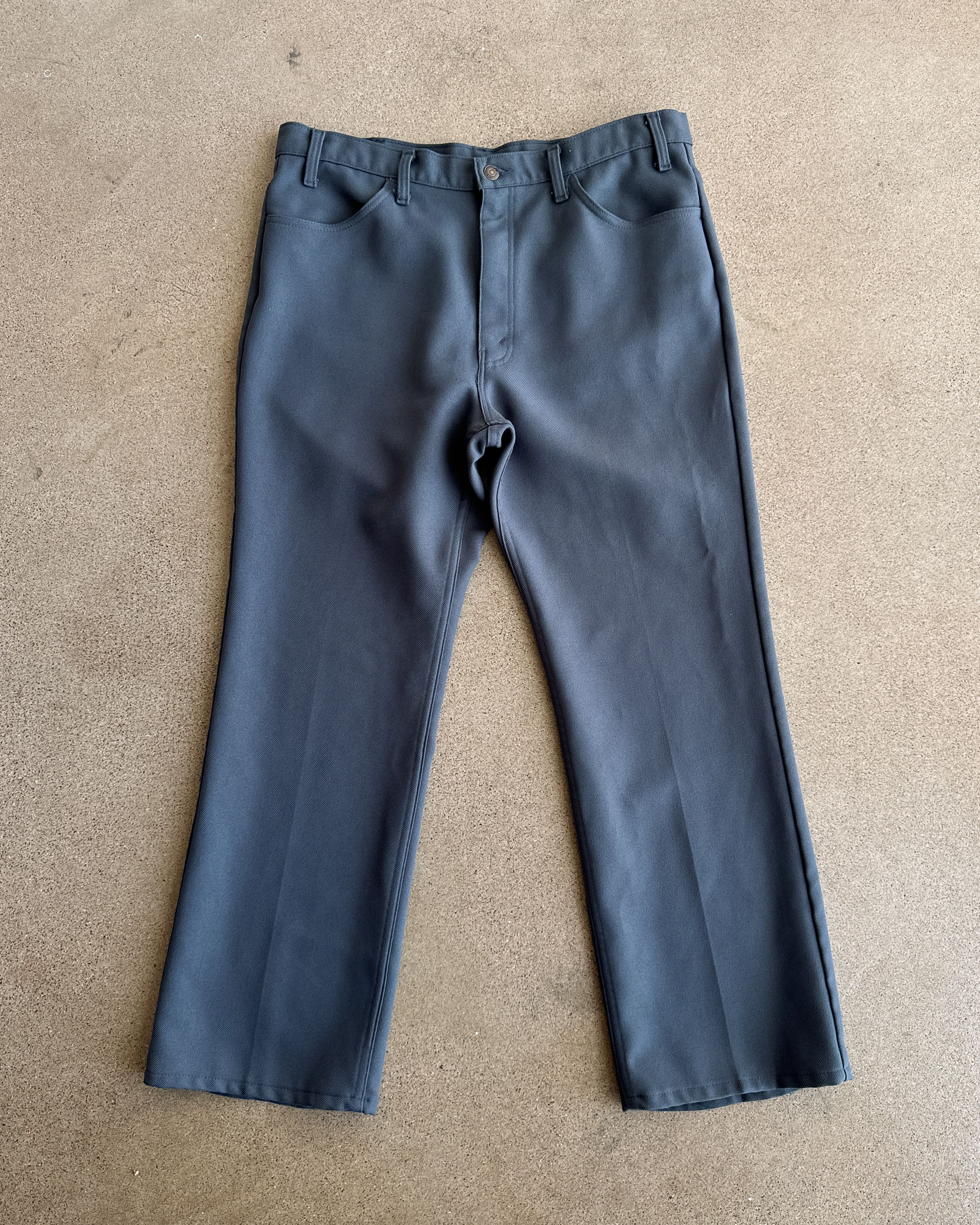 Levi's Vintage 1970s Levi's Darcon Polyester Flared Pants Men's 36 Size US 36 / EU 52 - 1 Thumbnail