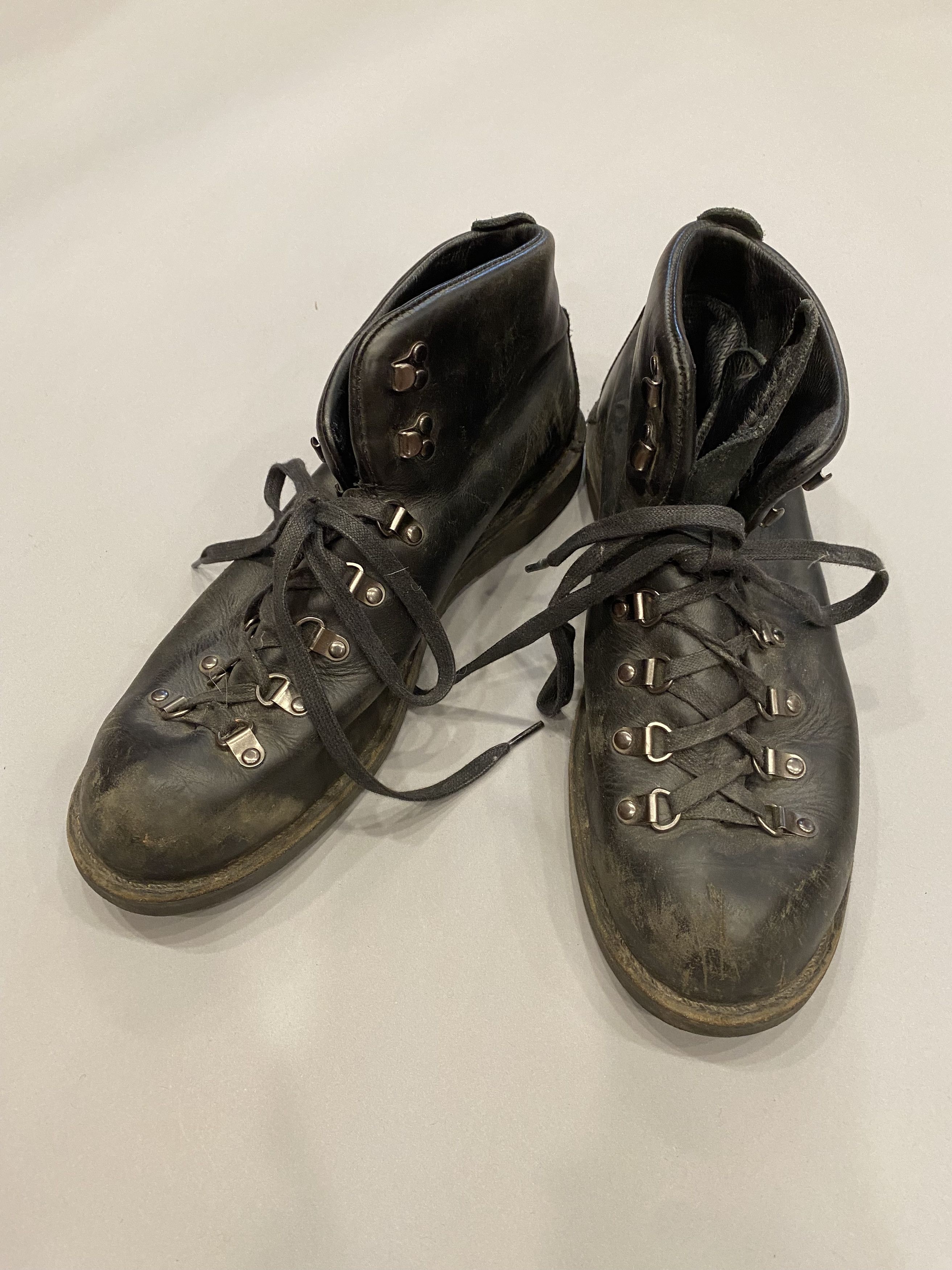 image of Danner Wings X Horns Black Hiking Boots - Size 12, Men's