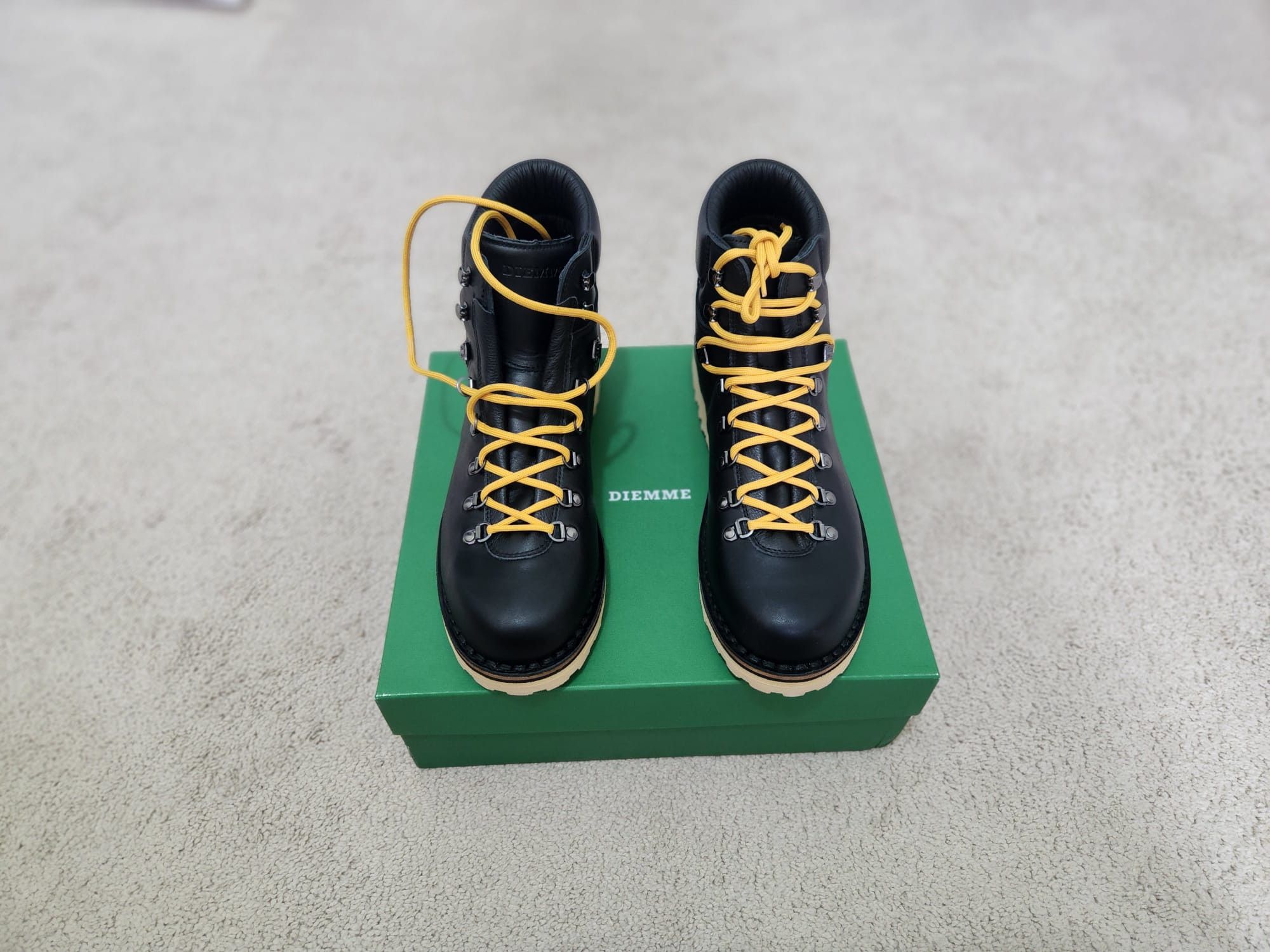 Diemme Diemme Roccia Vet Black Full-Grain Leather Hiking Boots Size US 13 / EU 46 - 2 Thumbnail