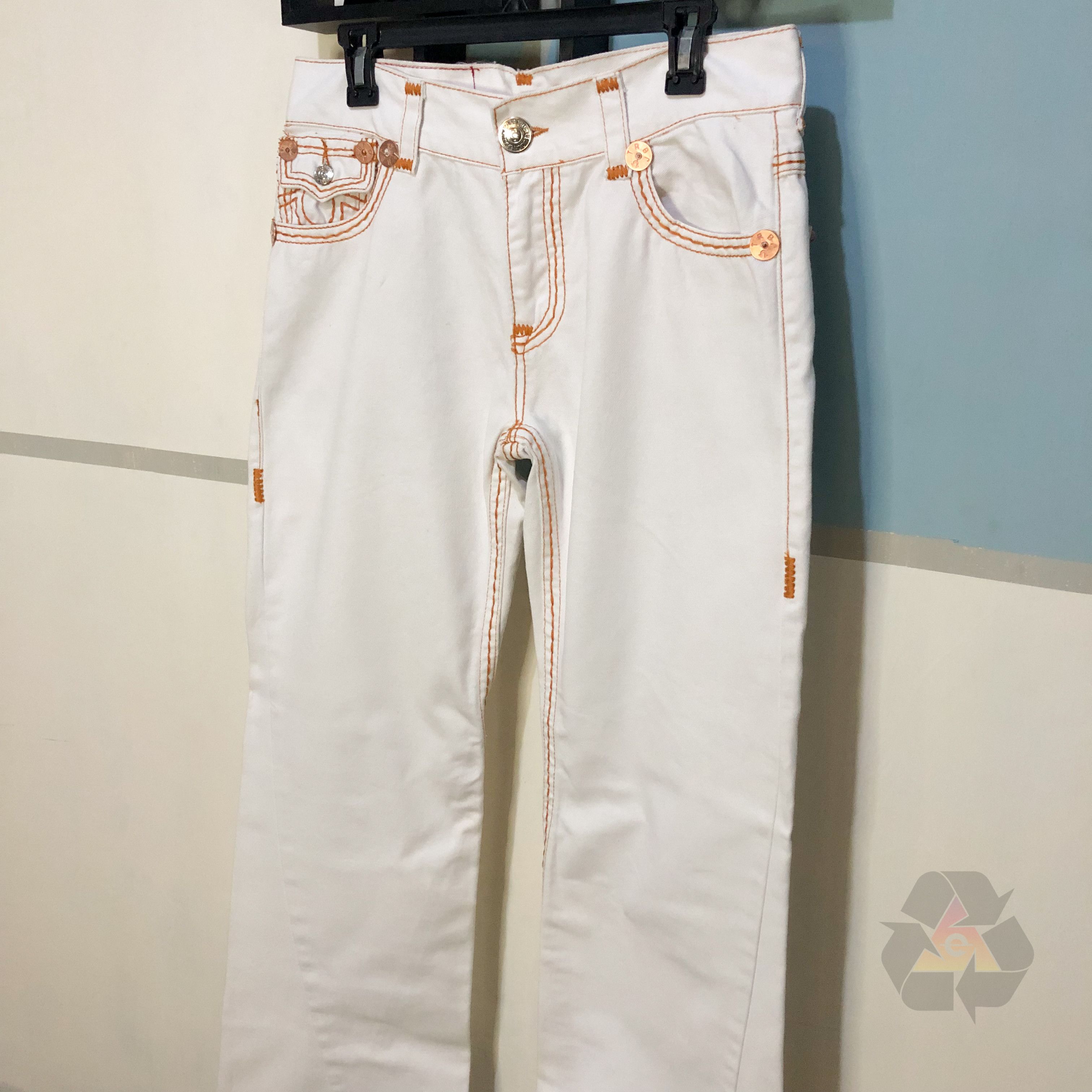 Japanese Brand DEAD STOCK True Religion Joey Super T Jeans Rare Vintage Size US 30 / EU 46 - 3 Thumbnail