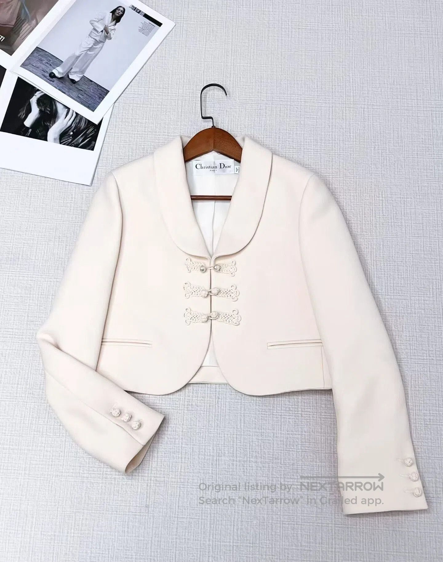 Dior Dior Pearl Button Chinese Style Jacket. Size XS / US 0-2 / IT 36-38 - 1 Thumbnail