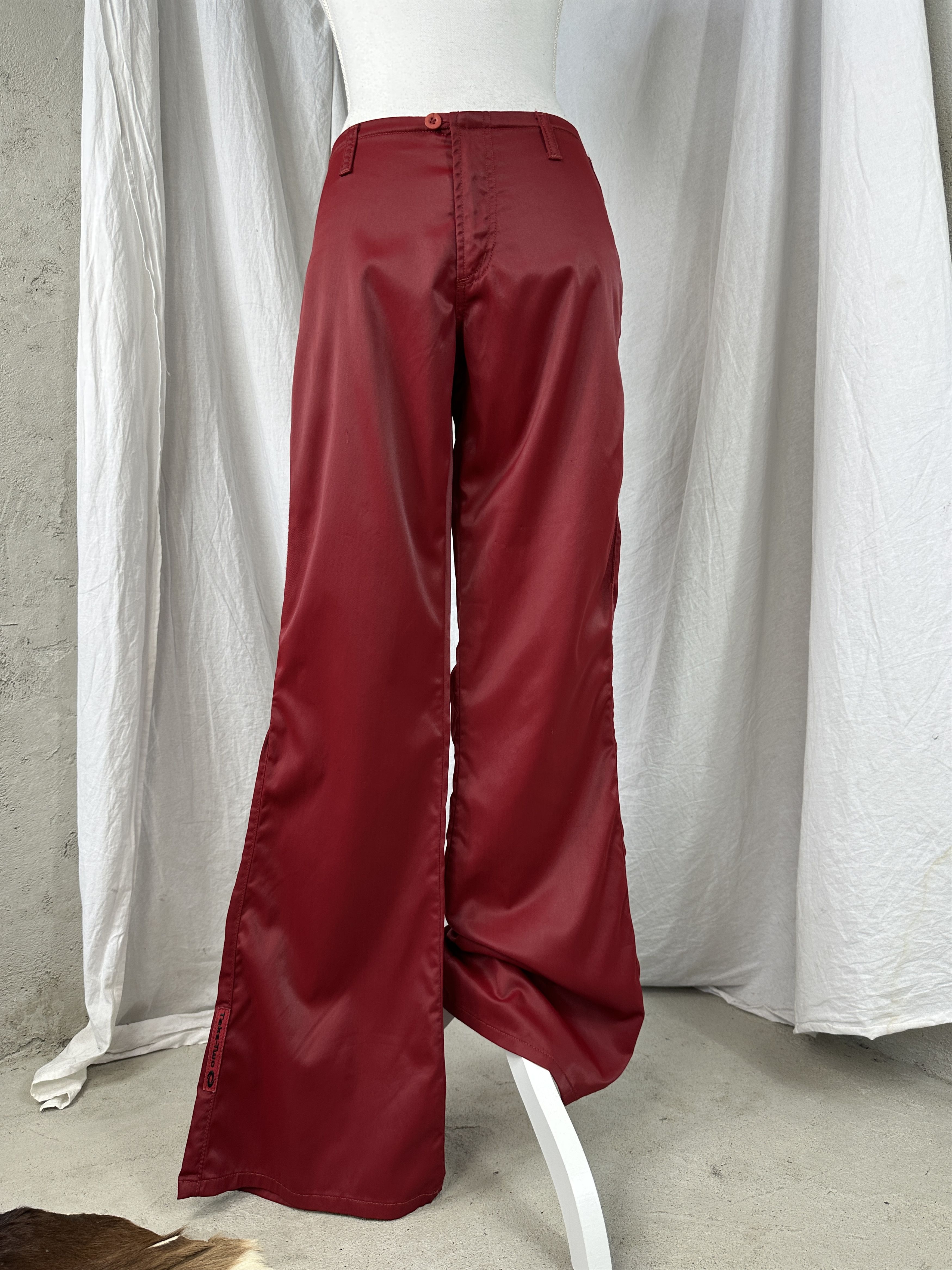 Vintage Vintage Avant Garde Preppy Flared Take Two Pants 00s Size 28" / US 6 / IT 42 - 1 Thumbnail