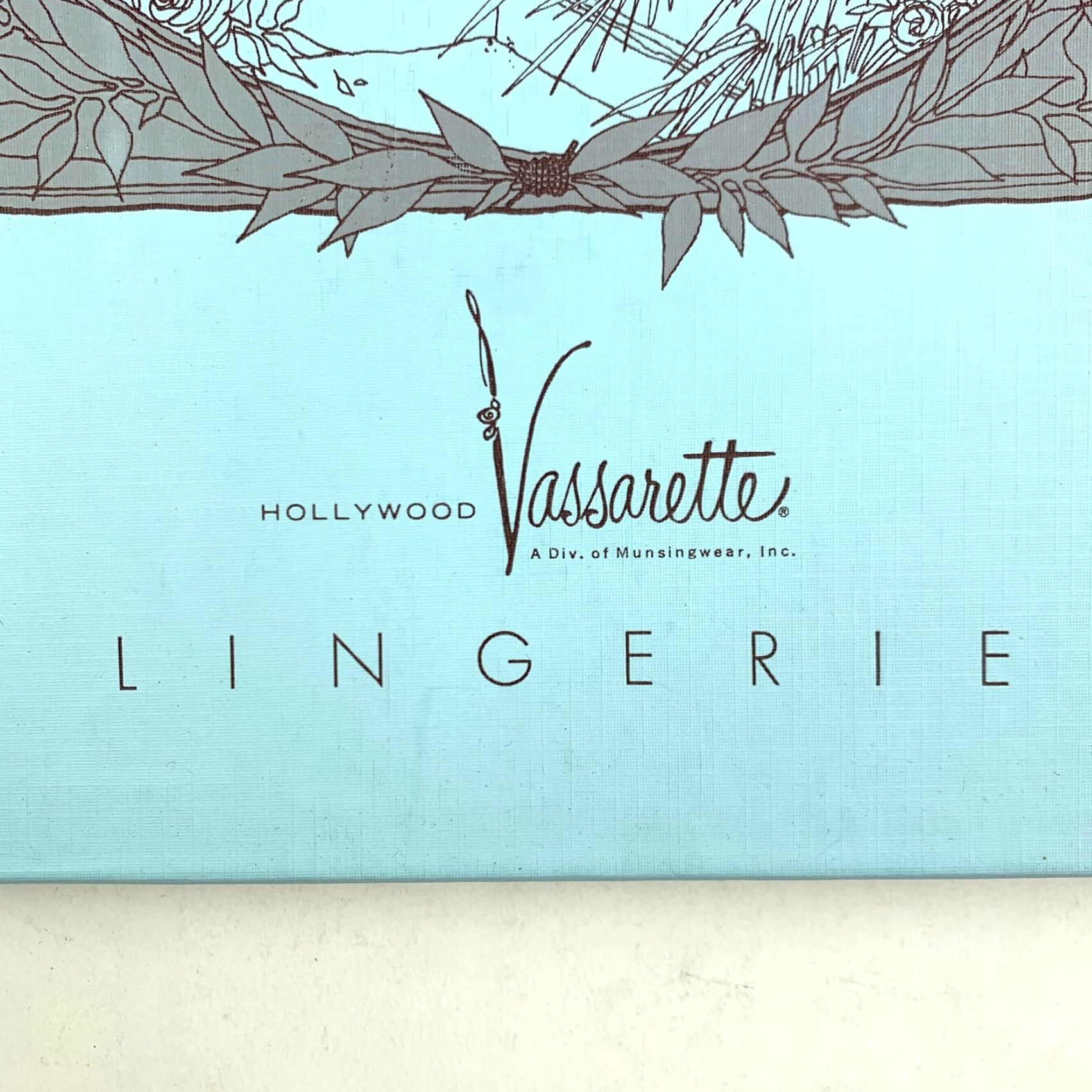Vintage VINTAGE 60s Hollywood Vassarette Box Lingerie BOX ONLY Size ONE SIZE - 3 Thumbnail