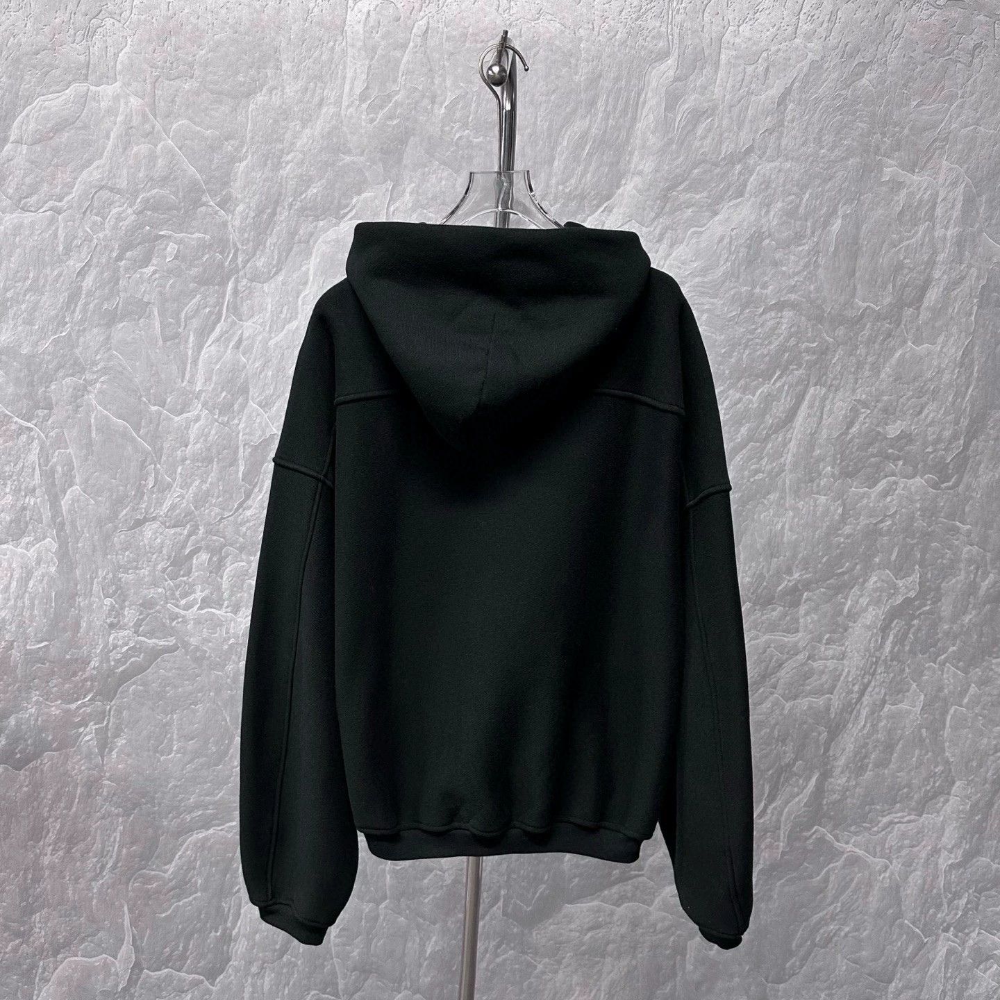 Alexander Wang alexander wang black hooded sweatshirt XS Size US XS / EU 42 / 0 - 4 Thumbnail