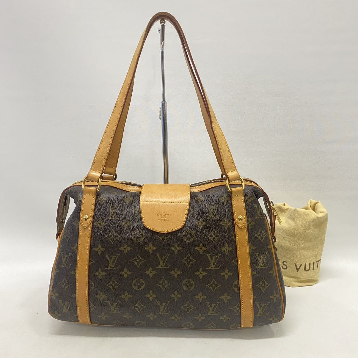Louis Vuitton AUTHENTIC LOUIS VUITTON MONOGRAM STRESA PM TOTE BAG Size ONE SIZE - 4 Thumbnail