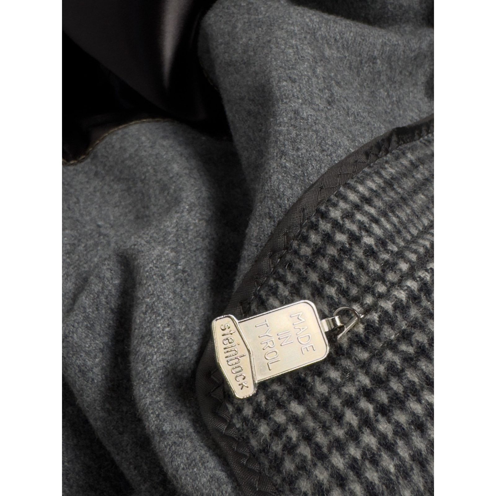 Other Steinbock Tyroler Loden Coat Houndstooth Himalaya Size US L / EU 52-54 / 3 - 8 Thumbnail
