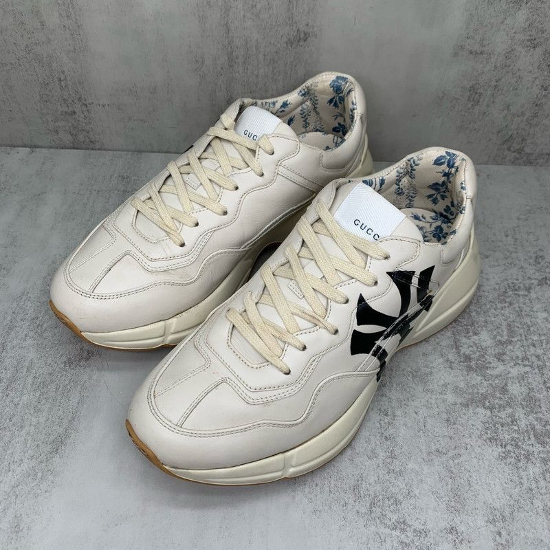 Gucci Gucci Rhyton Low-Top Sneakers for Men 0079 Size US 7 / EU 40 - 1 Thumbnail