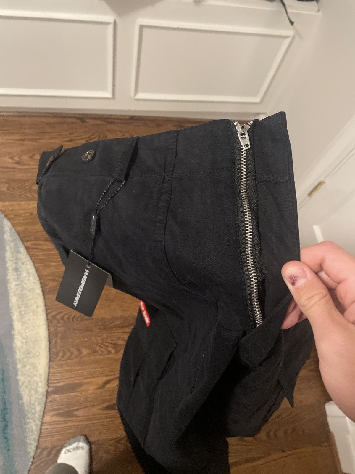 The GV Gallery GV Gallery Black Cargo Pants Size US 30 / EU 46 - 5 Thumbnail