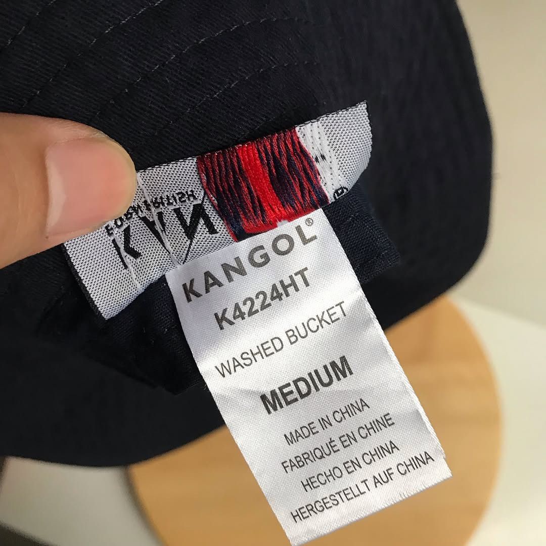 Kangol Kangol of london Black Bucket Hat Stone washed bucket hat Size ONE SIZE - 10 Thumbnail