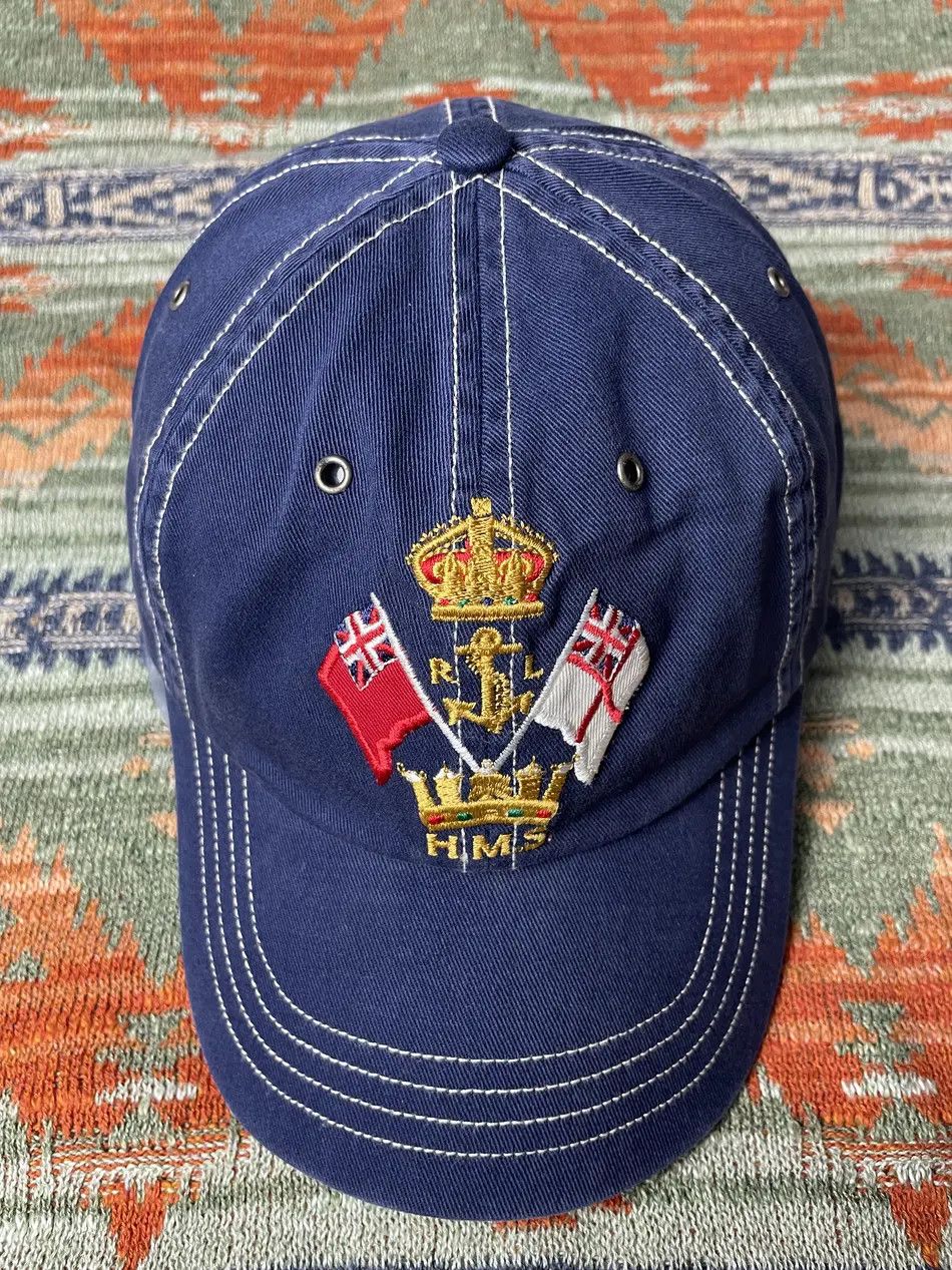 Polo Ralph Lauren Polo Ralph Lauren Rare Leather Baseball Hat cap Size ONE SIZE - 1 Thumbnail