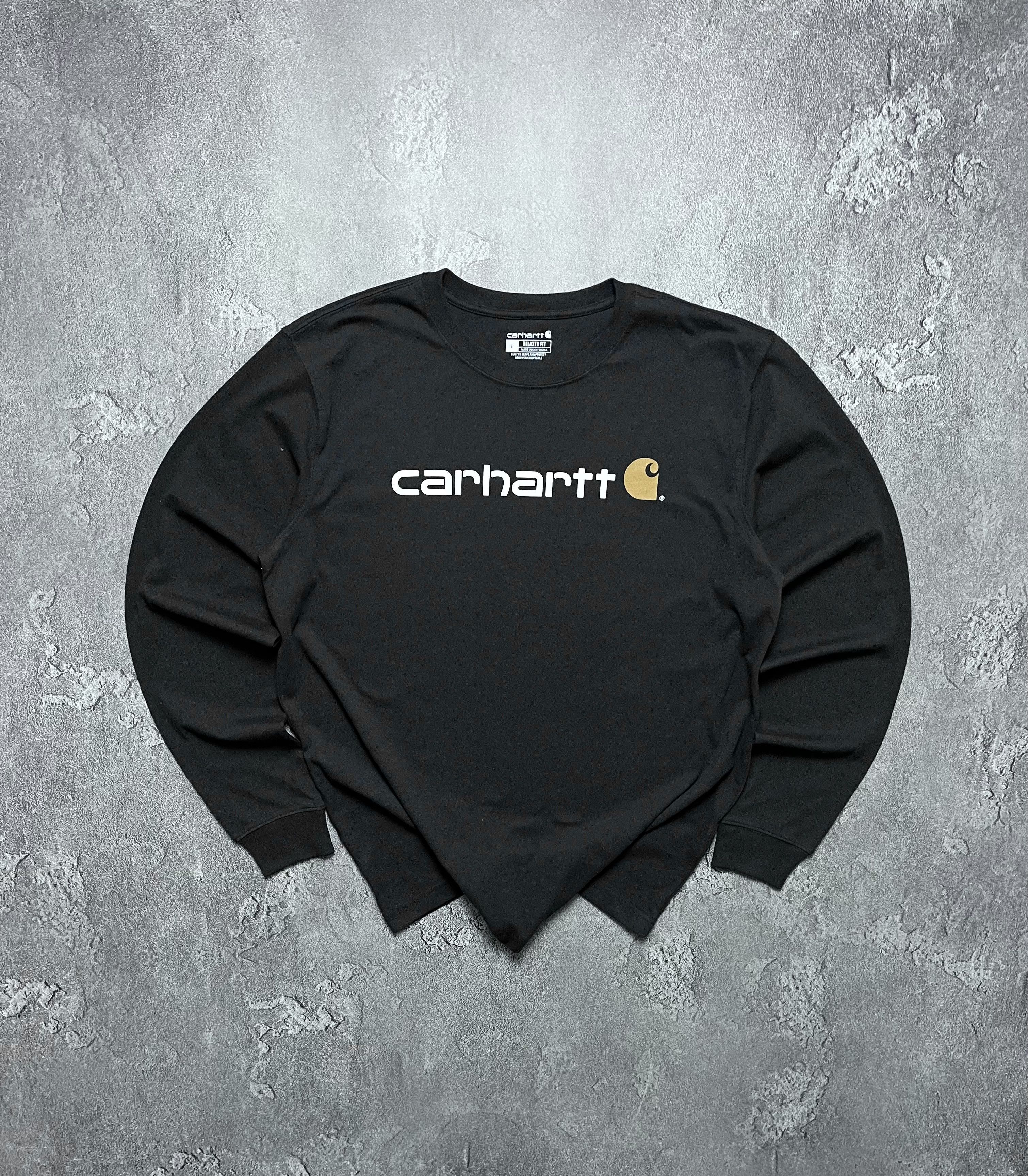 Carhartt Vintage Long Sleeve Carhartt Big Logo Mens L Size US L / EU 52-54 / 3 - 1 Thumbnail