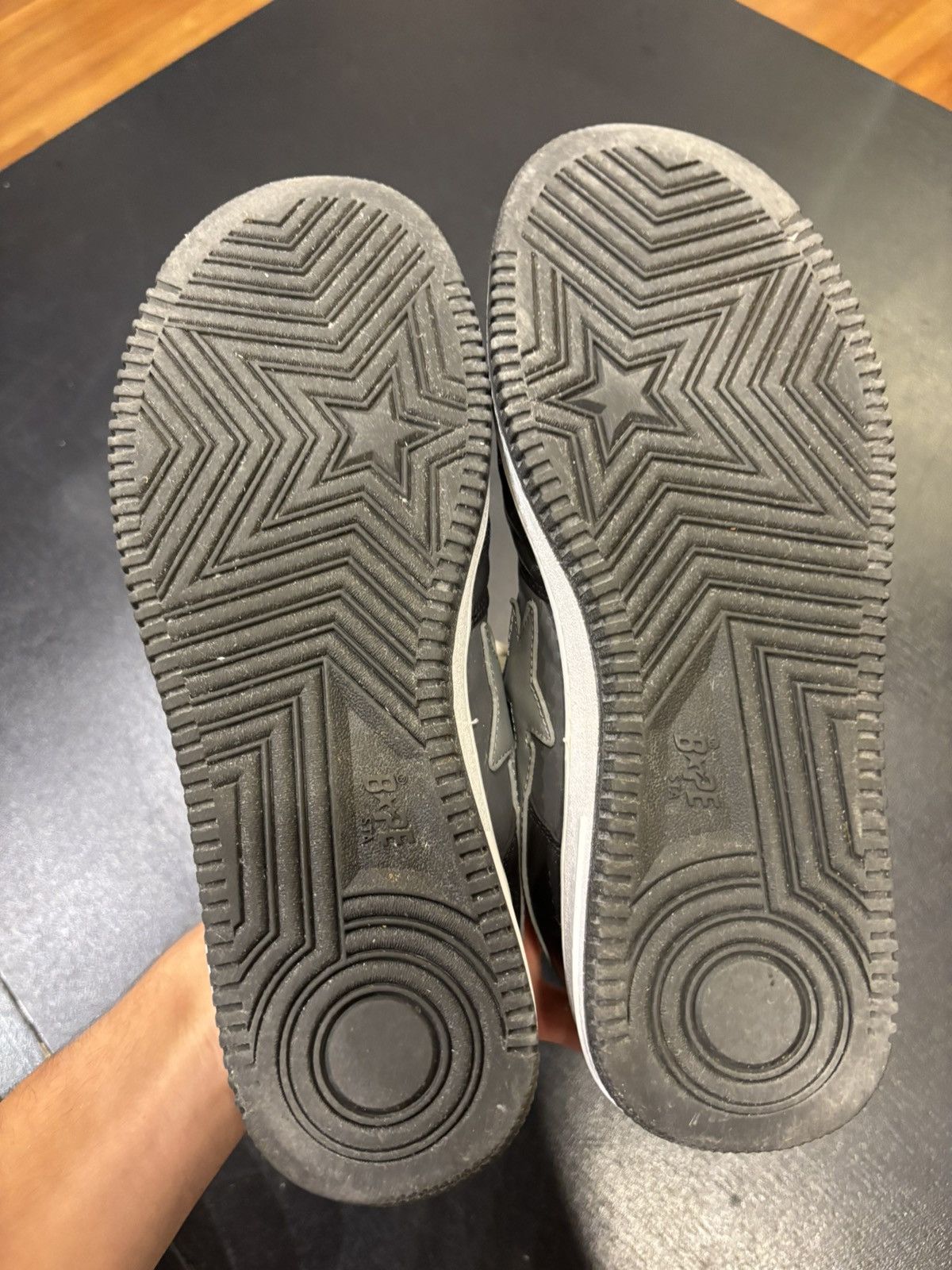 Bape Bapesta FS-001 Low ‘Black Charcoal’ Size US 9.5 / EU 42-43 - 5 Thumbnail