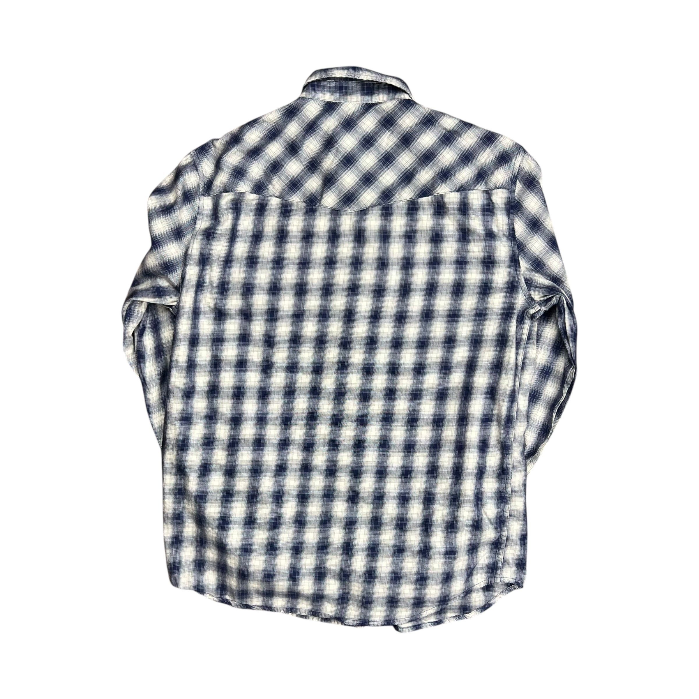 Diesel Diesel Western Pearl Snap Plaid Shirt - L Size US L / EU 52-54 / 3 - 5 Thumbnail