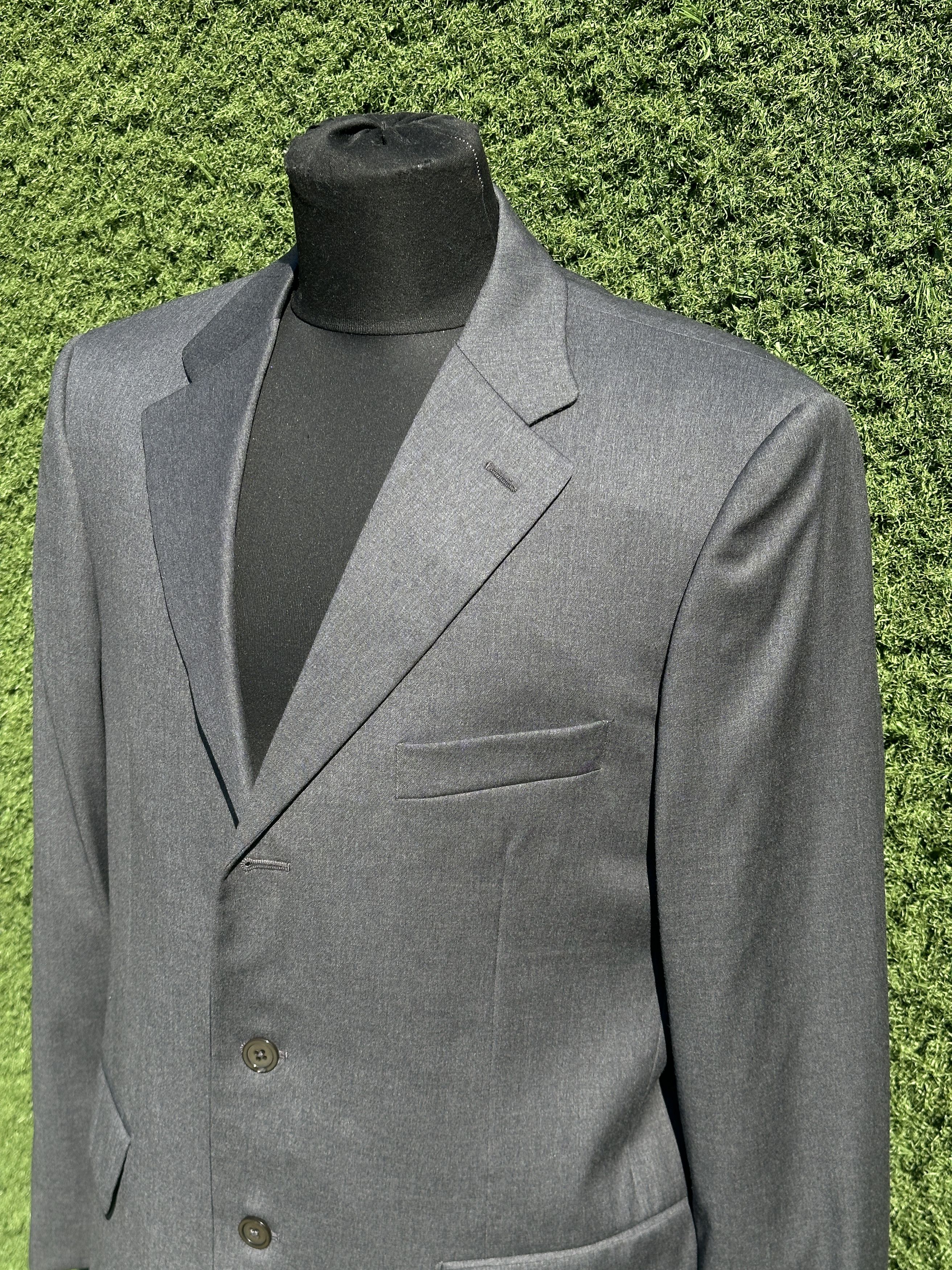 Yves Saint Laurent Yves Saint Laurent Homme Loro Piana Super 120 Blazer 54 6R Size 54R - 12 Thumbnail
