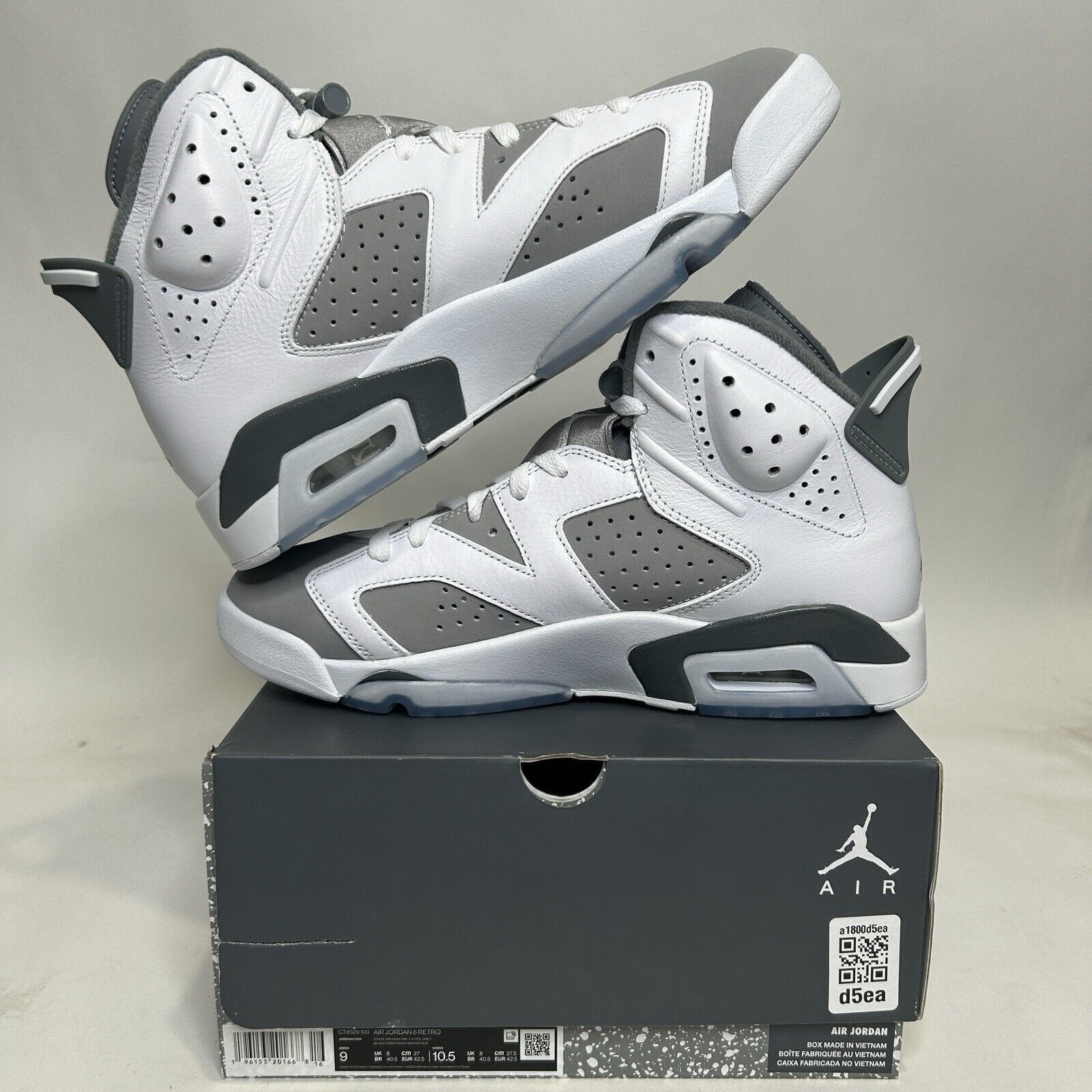 Nike Nike Air Jordan 6 Retro “Cool Grey/Medium Grey” 2024 Size US 9 / EU 42 - 3 Thumbnail