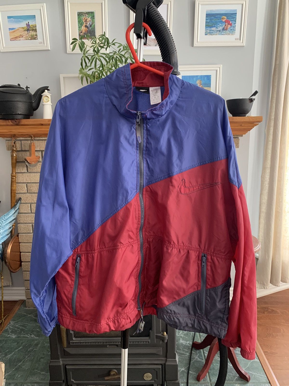 Nike Vintage Nike Windbreaker Size US M / EU 48-50 / 2 - 1 Thumbnail