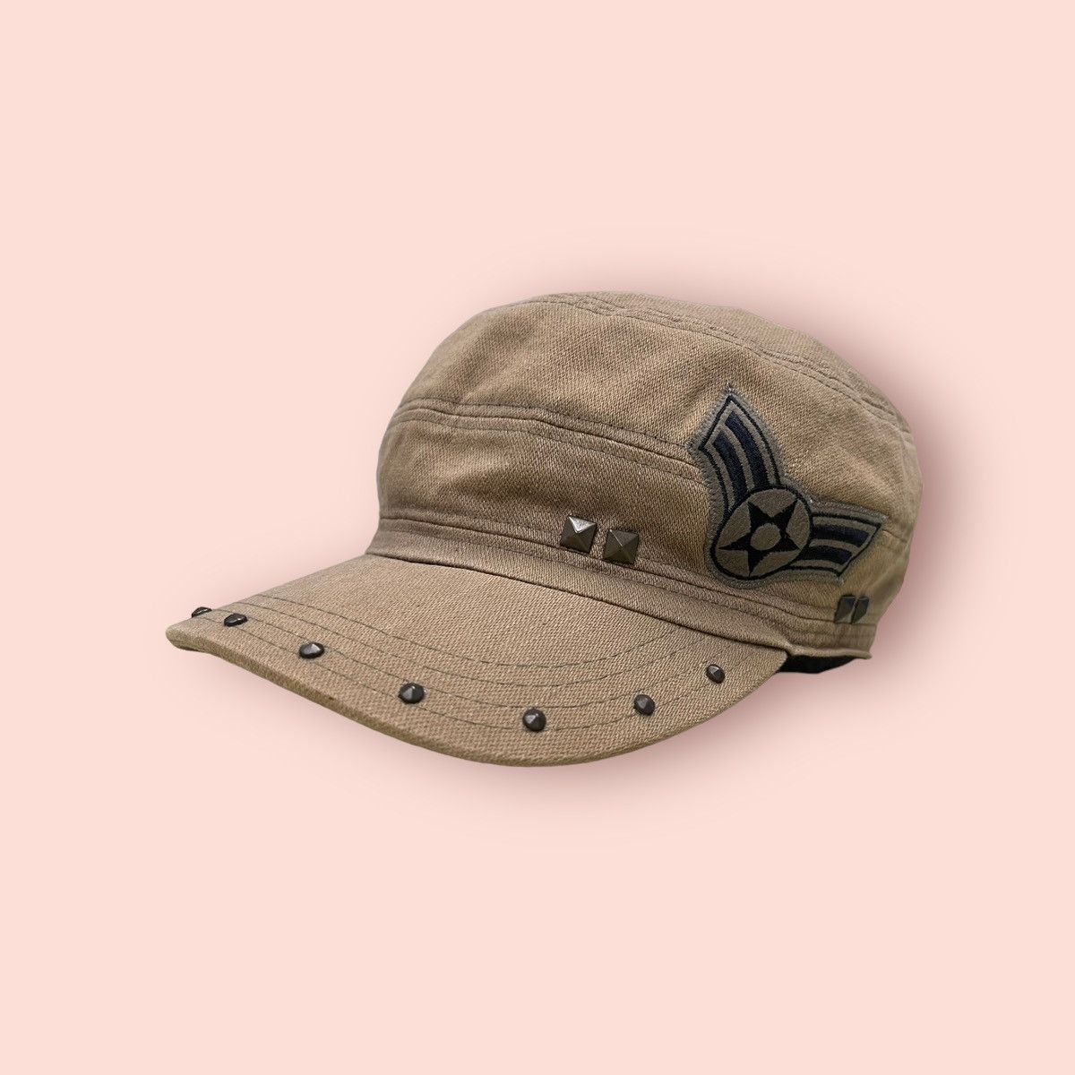 Japanese Brand VINTAGE JAPAN MILITARY AIR FORCE FITTED HAT Size ONE SIZE - 9 Thumbnail