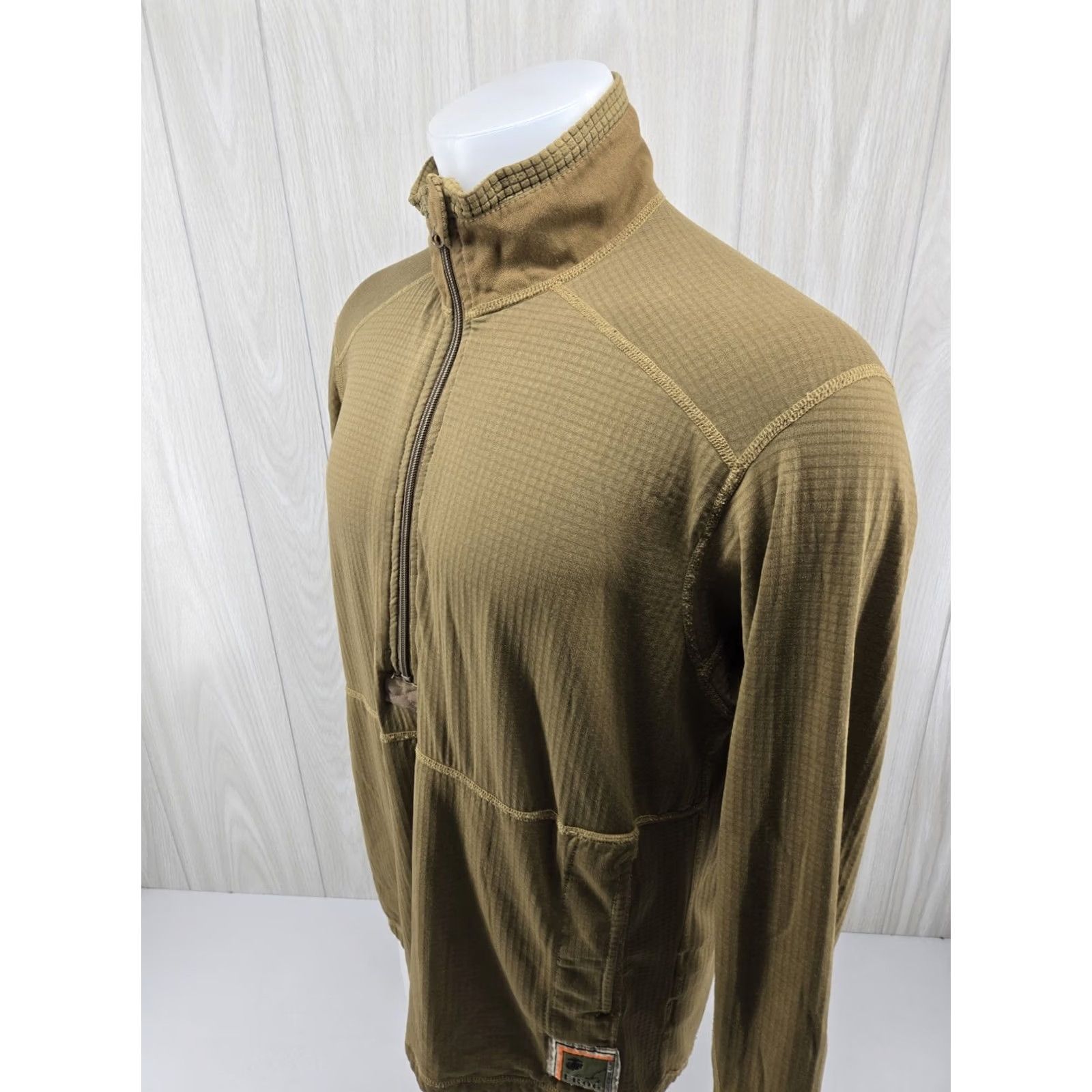 Vintage VINTAGE DISTRESSED USMC FROG Grid Pullover Coyote Brown Flame Resistant Peckham Med Reg Size US M / EU 48-50 / 2 - 4 Thumbnail