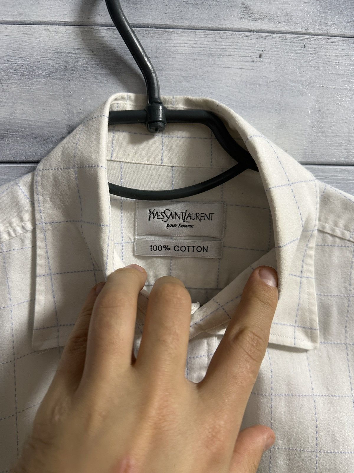 Yves Saint Laurent Rare Luxury Shirt Yves Saint Laurent Luxury YSL Size US M / EU 48-50 / 2 - 7 Thumbnail