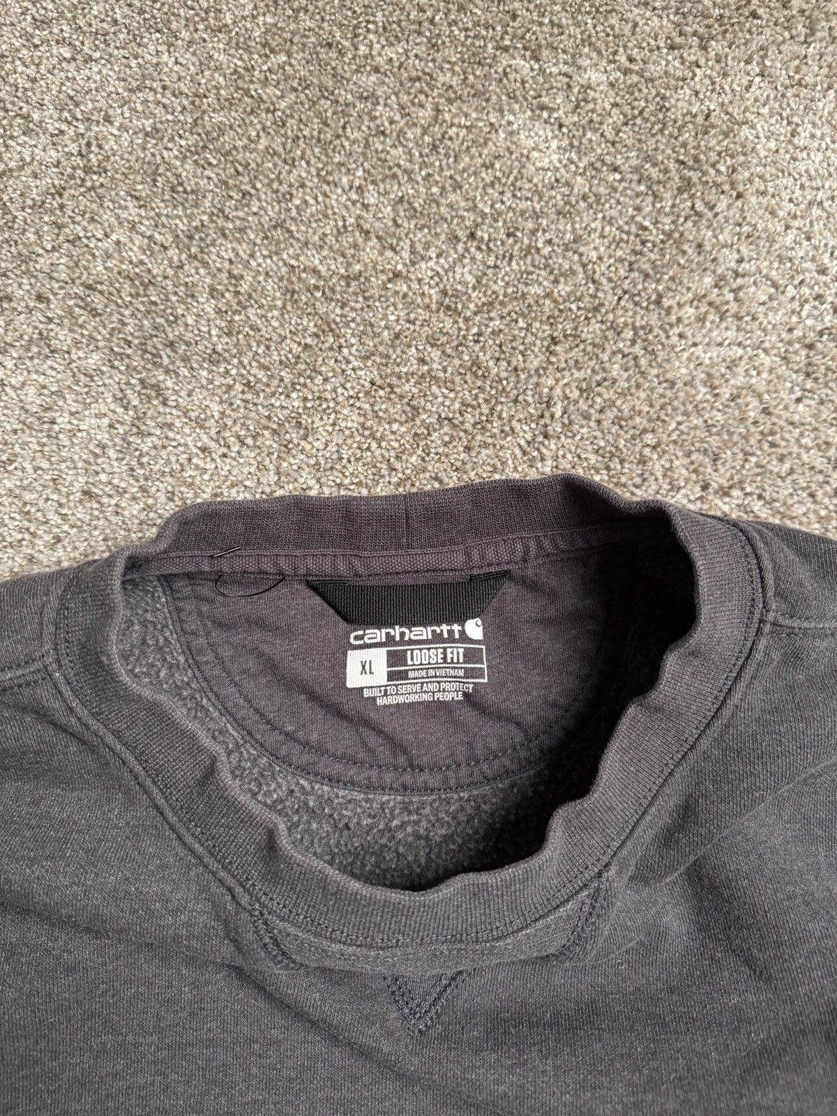 Carhartt CARHARTT LOOSE FIT “STONE GREY” CLASSIC SWEATSHIRT Size US XL / EU 56 / 4 - 4 Thumbnail