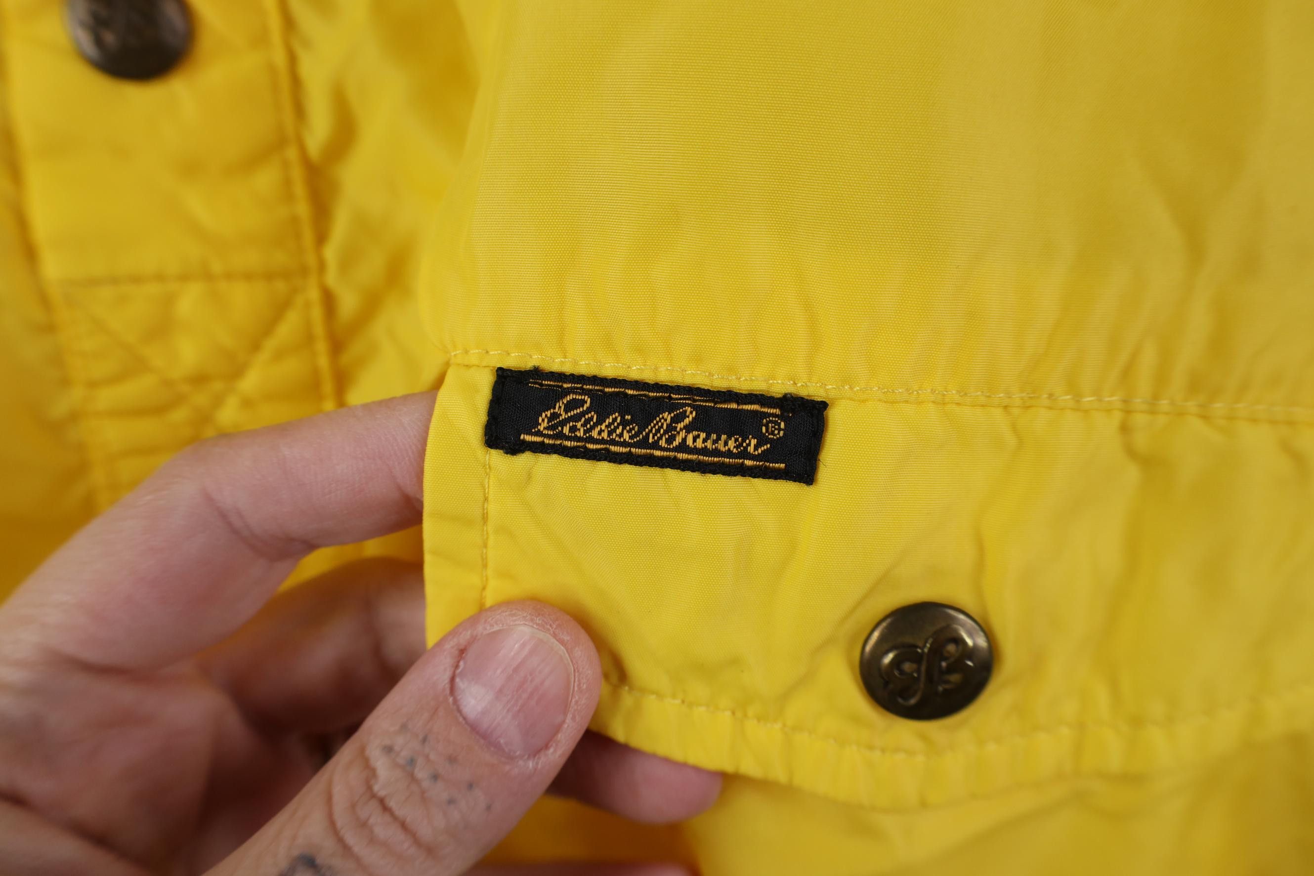 Eddie Bauer Vintage 90s Eddie Bauer Pullover Windbraker Jacket Yellow Size US XXL / EU 58 / 5 - 4 Thumbnail