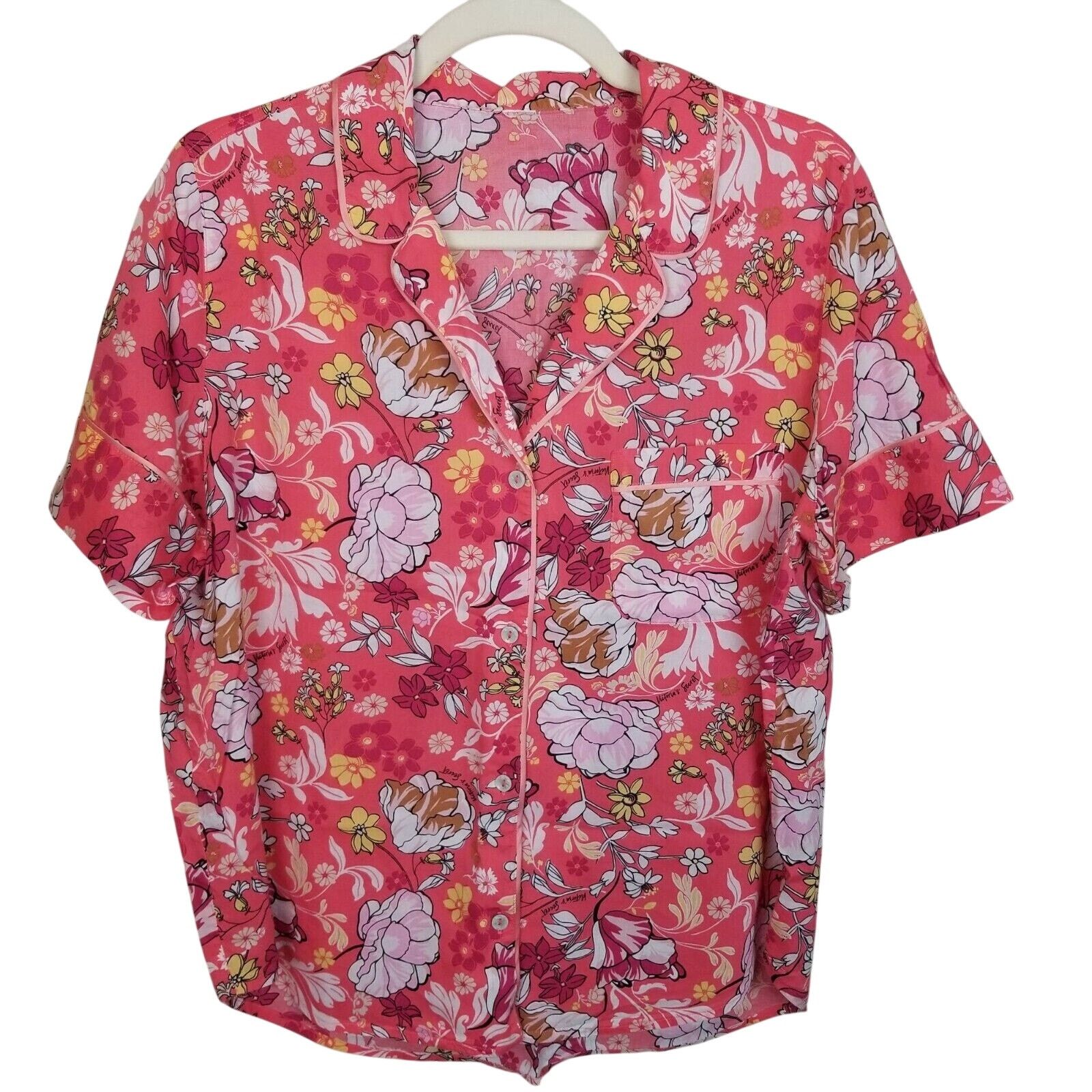Victoria's Secret Victorias Secret Womens Floral 2-Pc Pajama Set Size S Sleep Size ONE SIZE - 1 Thumbnail