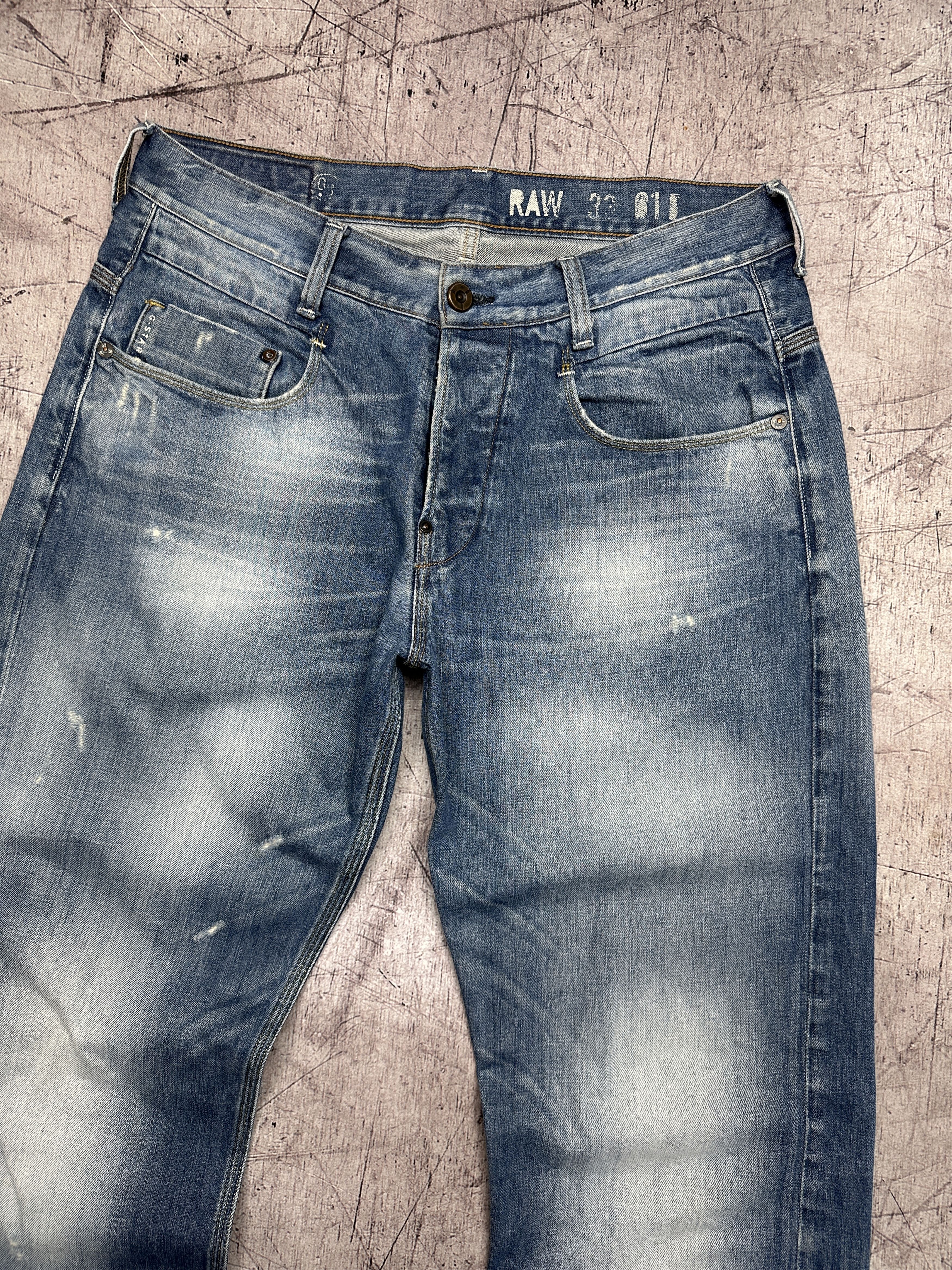 G-Star G Star Raw Radar Low Loose Denim Pants Jeans Size US 34 / EU 50 - 2 Thumbnail