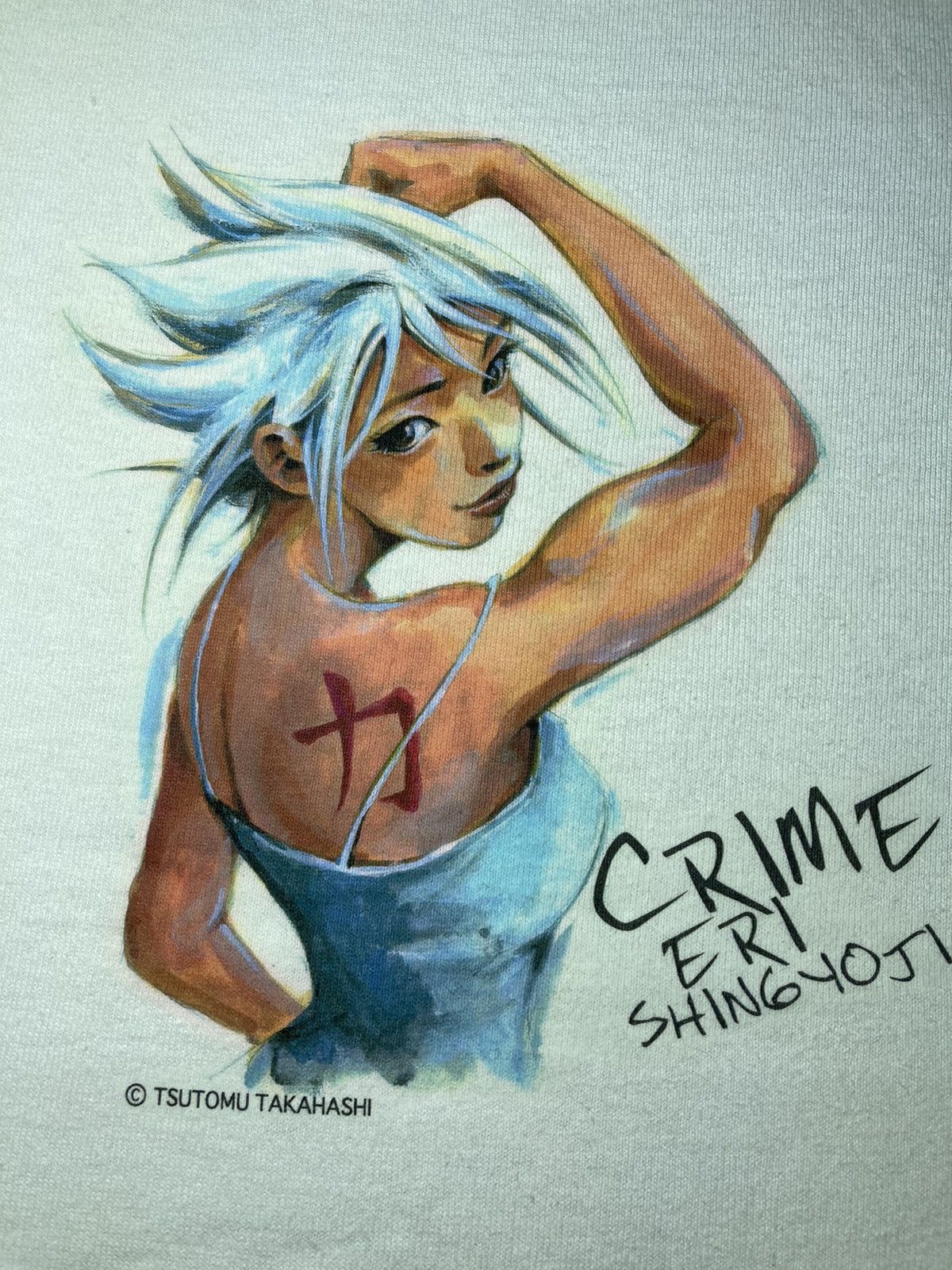 Anime 2001 Tsutomu Takahashi Manga Anime Tee Eri Shingyoji Crime Size US L / EU 52-54 / 3 - 3 Thumbnail