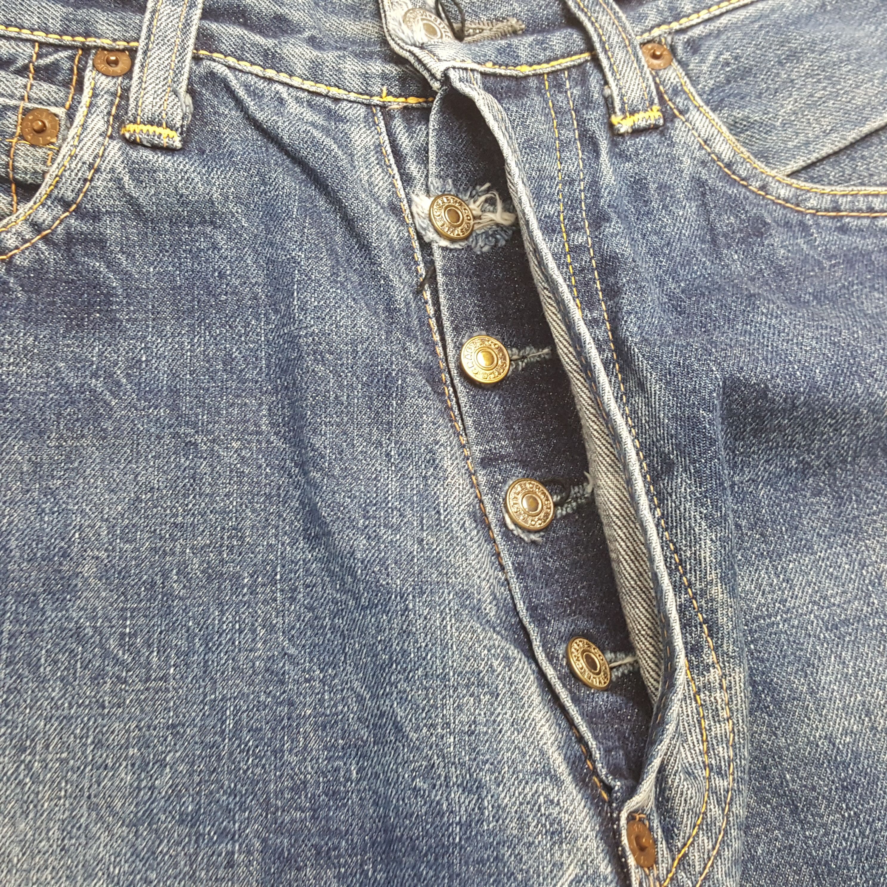 Evisu EVIS JAPANESE BRAND Custom Daicock Jeans C297N1 Size US 29 - 13 Thumbnail