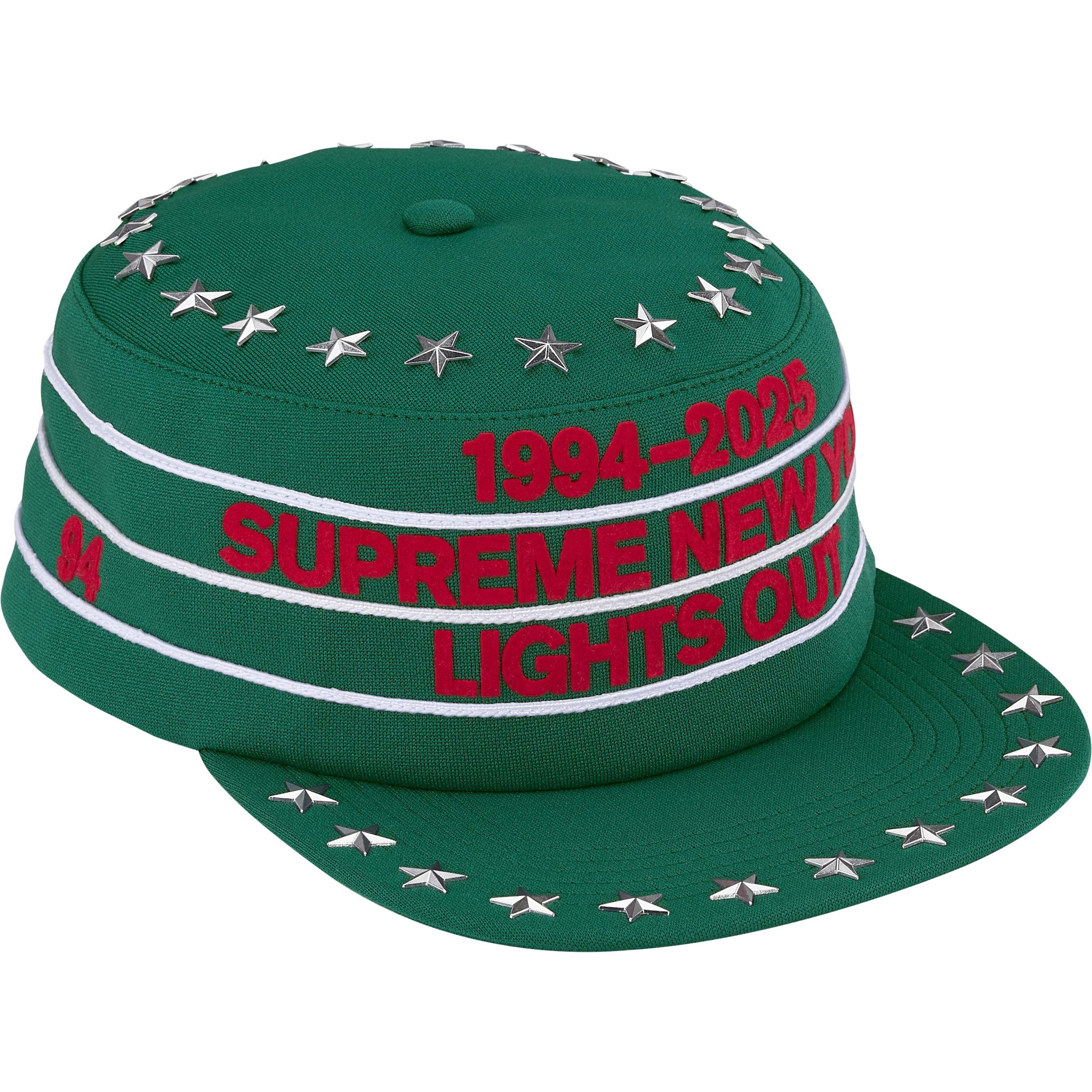 Supreme Stars Studded Pillbox Hat