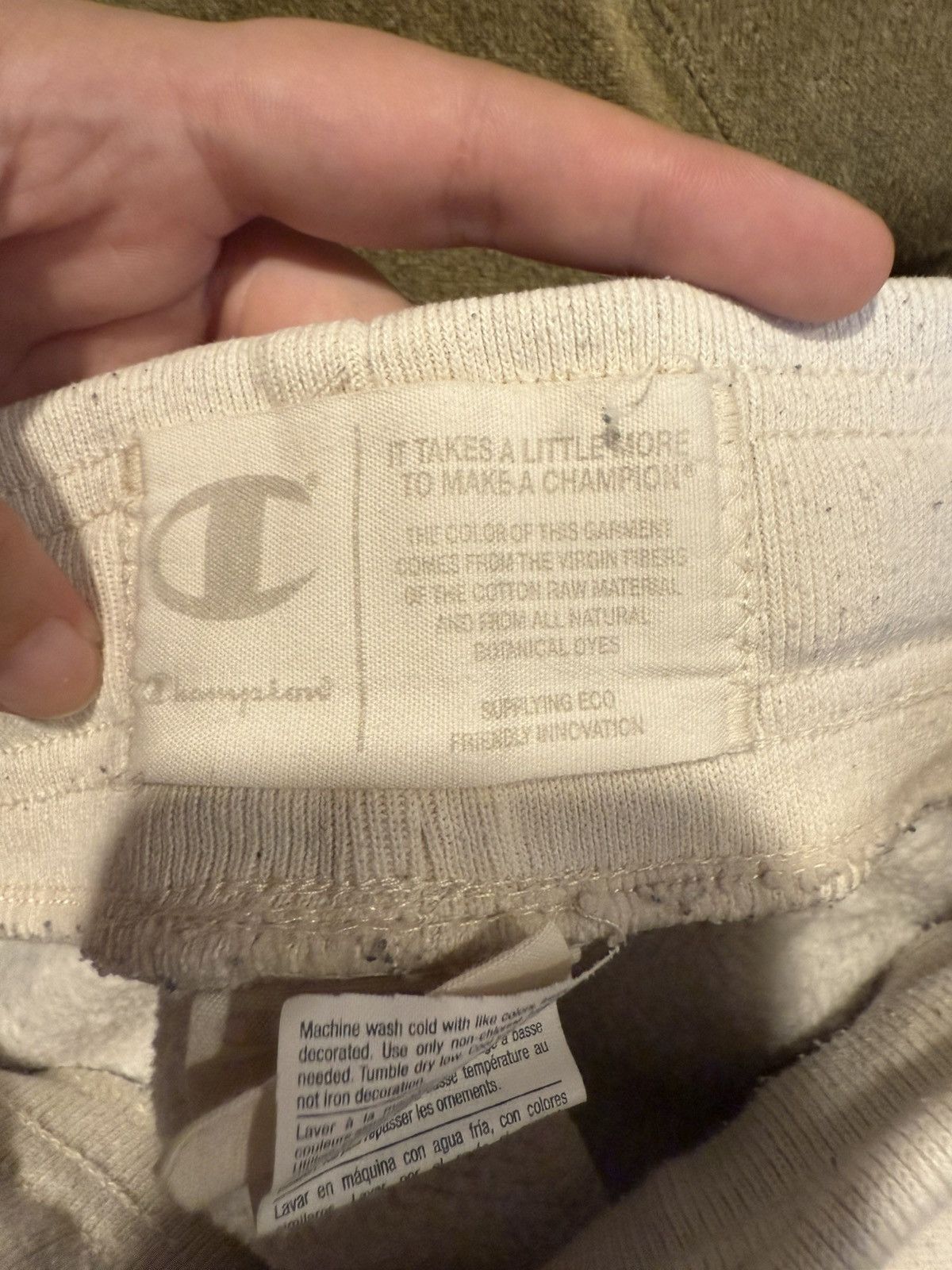 Champion Champion Light Beige Canvas Shorts Size 26" / US 2 / IT 38 - 3 Thumbnail