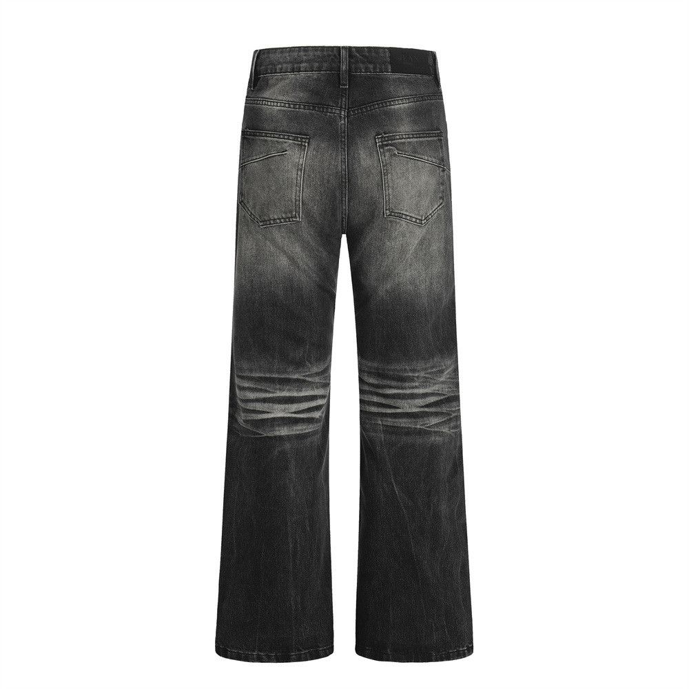 Japanese Brand Men's American Vintage Washed & Distressed Jeans Size US 32 / EU 48 - 2 Thumbnail
