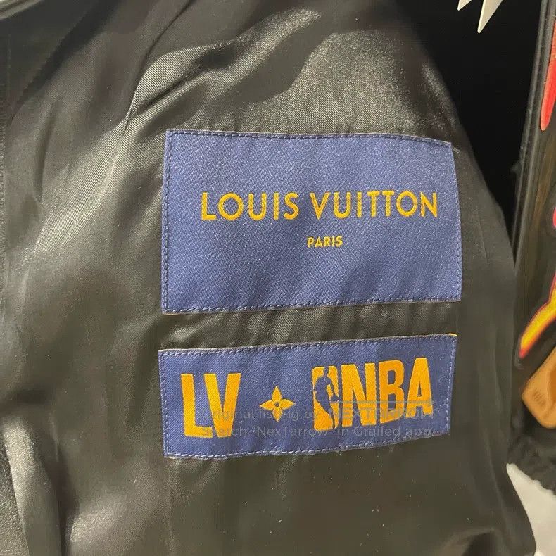 Louis Vuitton Louis Vuitton XNBA co-branded logo leather pattern outside Size US L / EU 52-54 / 3 - 4 Thumbnail